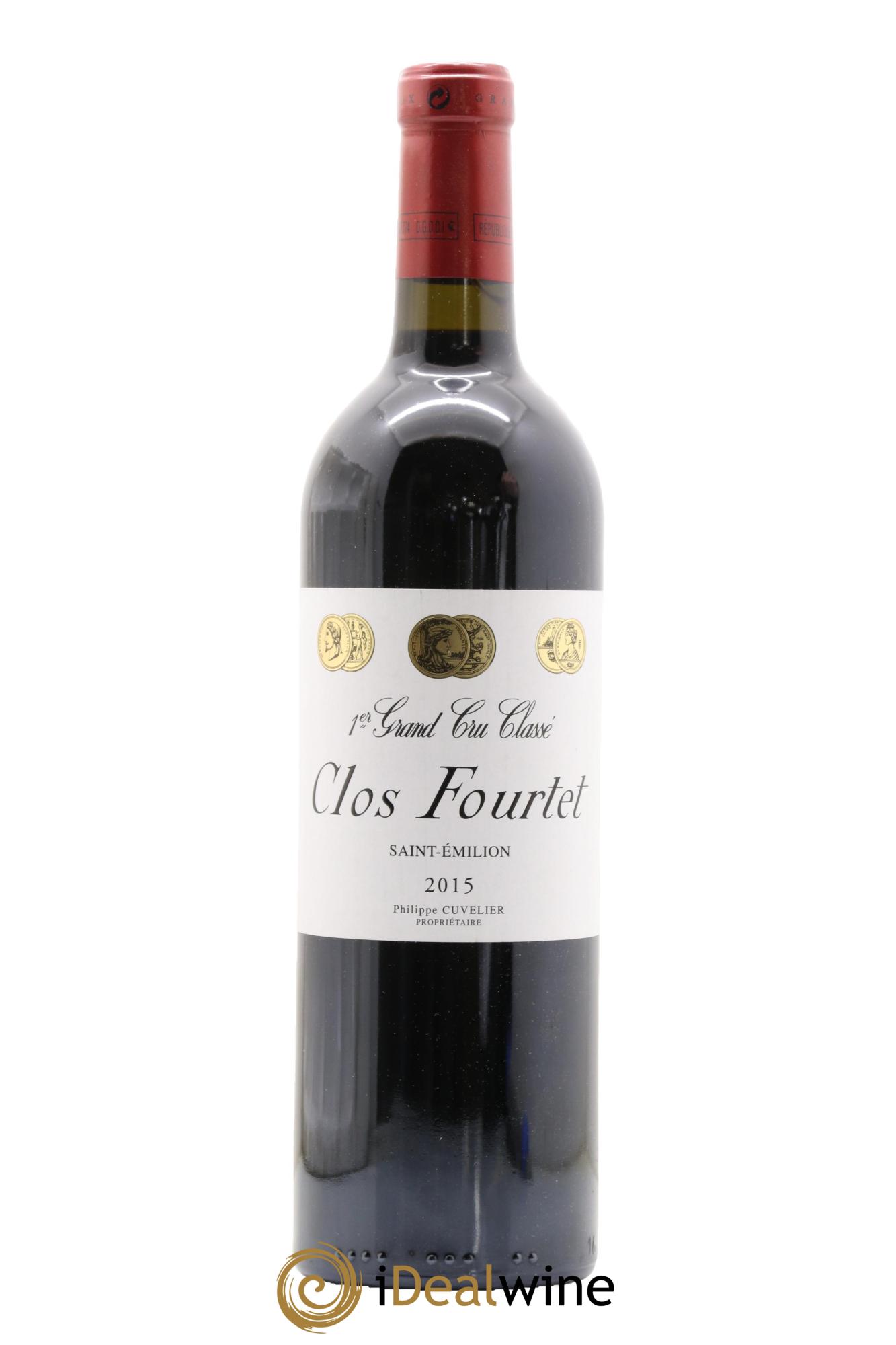 Clos Fourtet 1er Grand Cru Classé B 2015 - Lotto di 1 bottiglia - 0