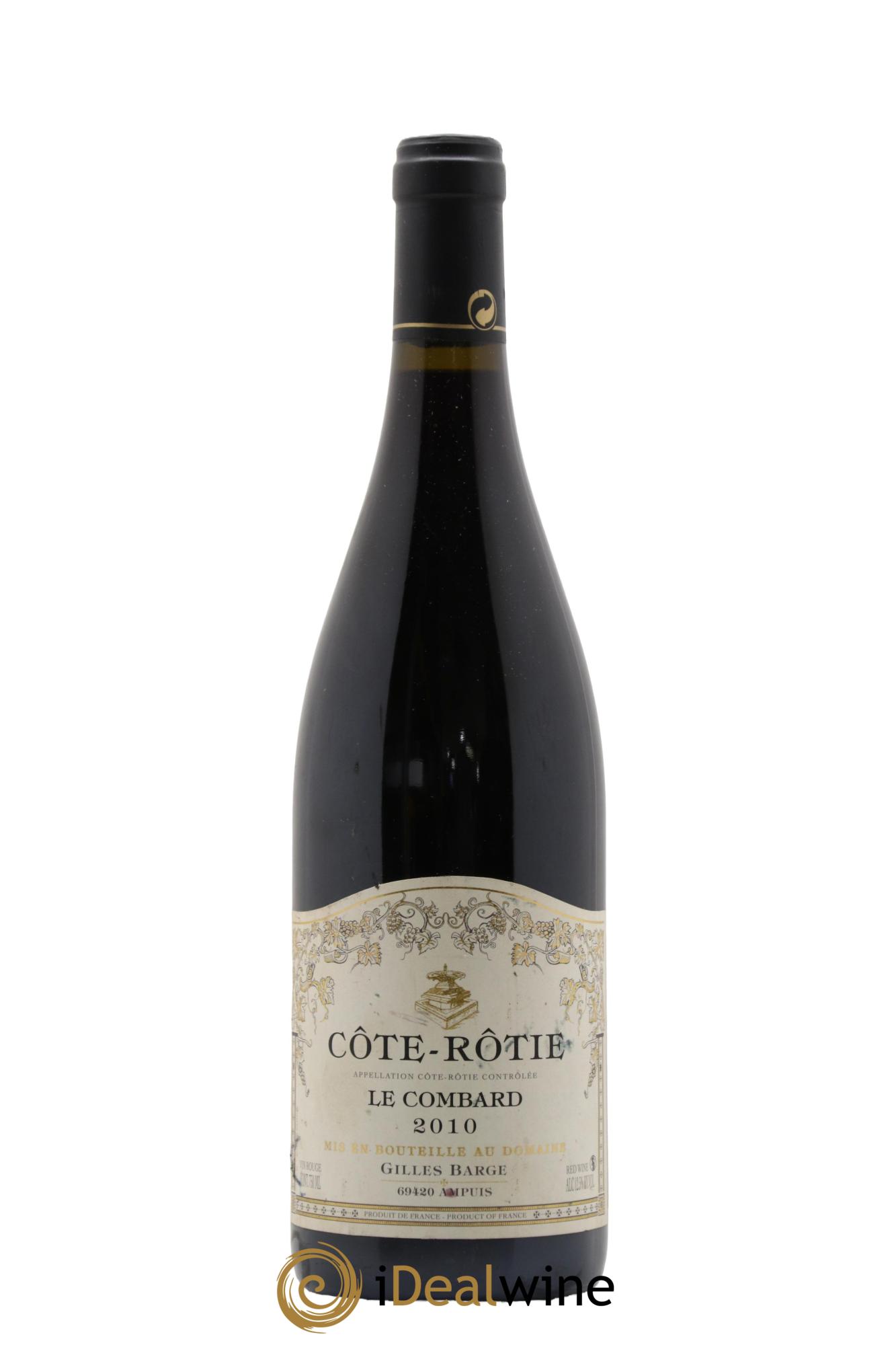 Côte-Rôtie Le Combard Barge (Domaine) 2010 - Lot de 1 bouteille - 0