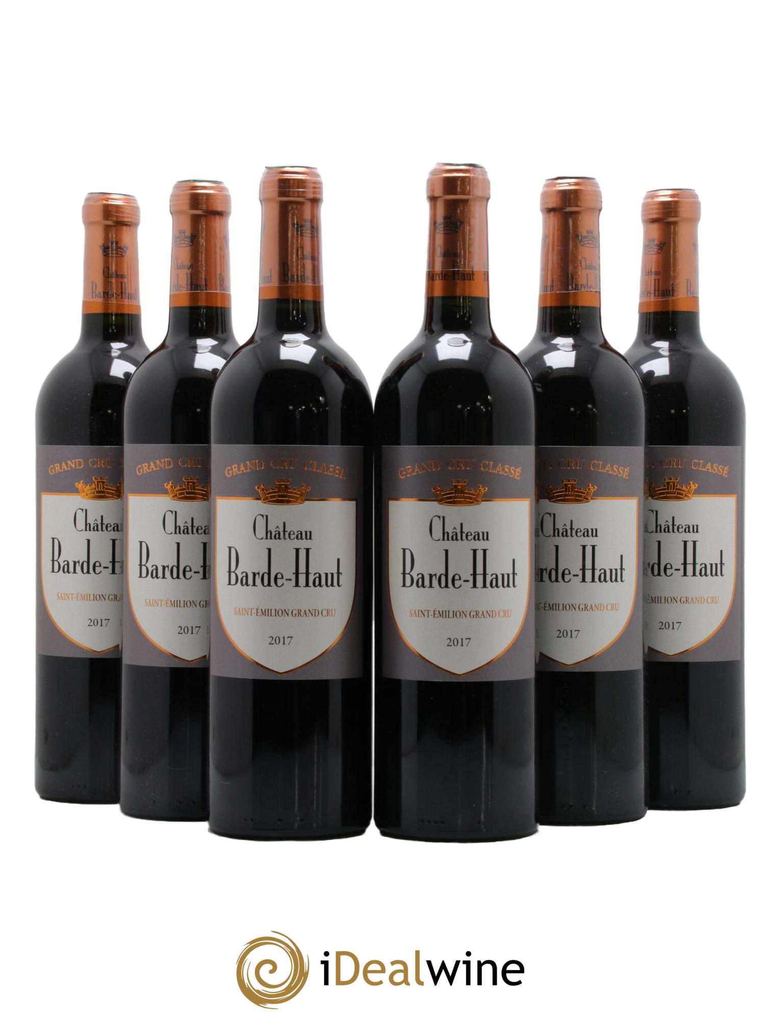 Château Barde Haut Grand Cru Classé  2017 - Lot of 6 bottles - 0