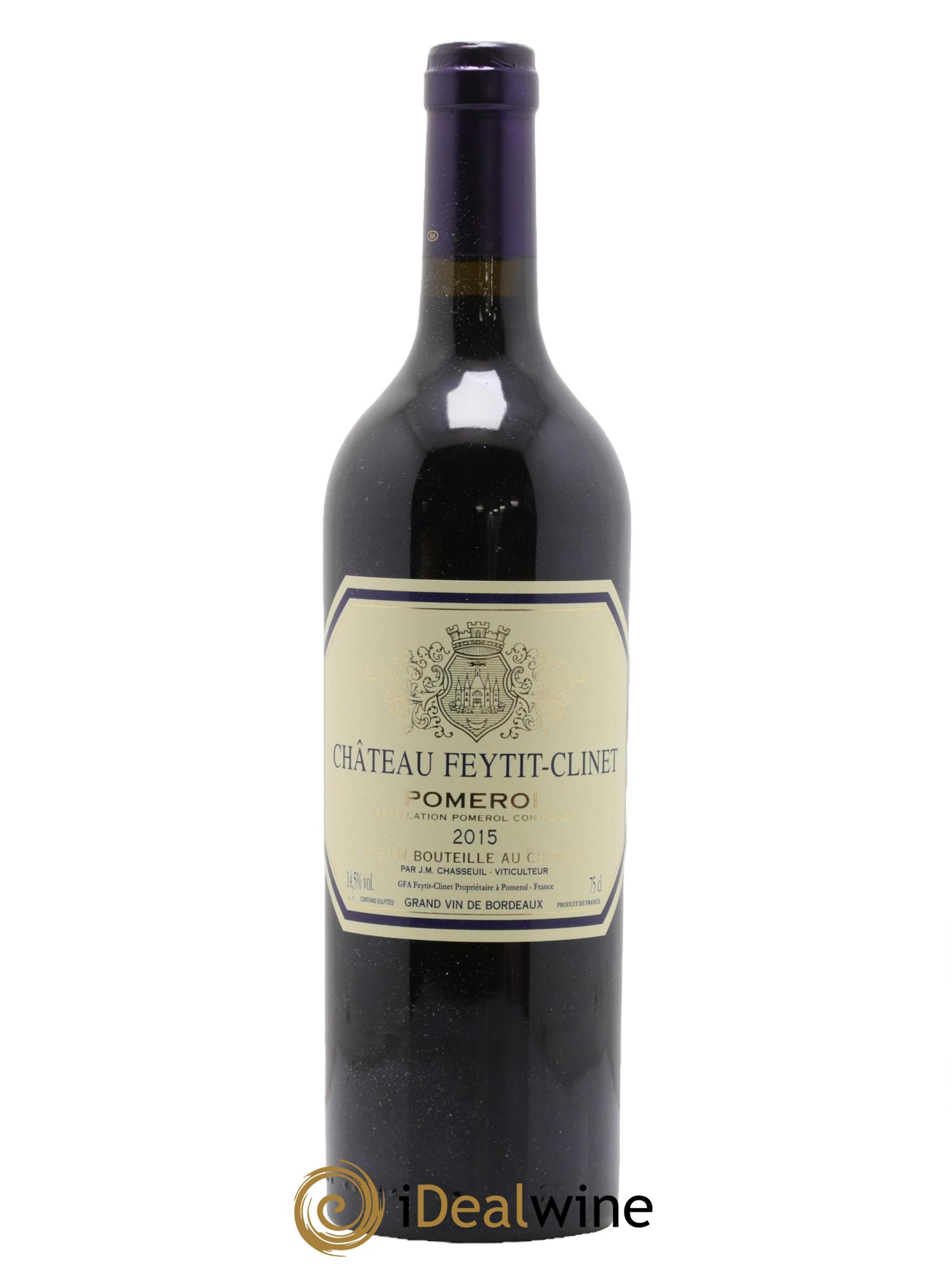 Château Feytit-Clinet 2015 - Lot of 1 bottle - 0