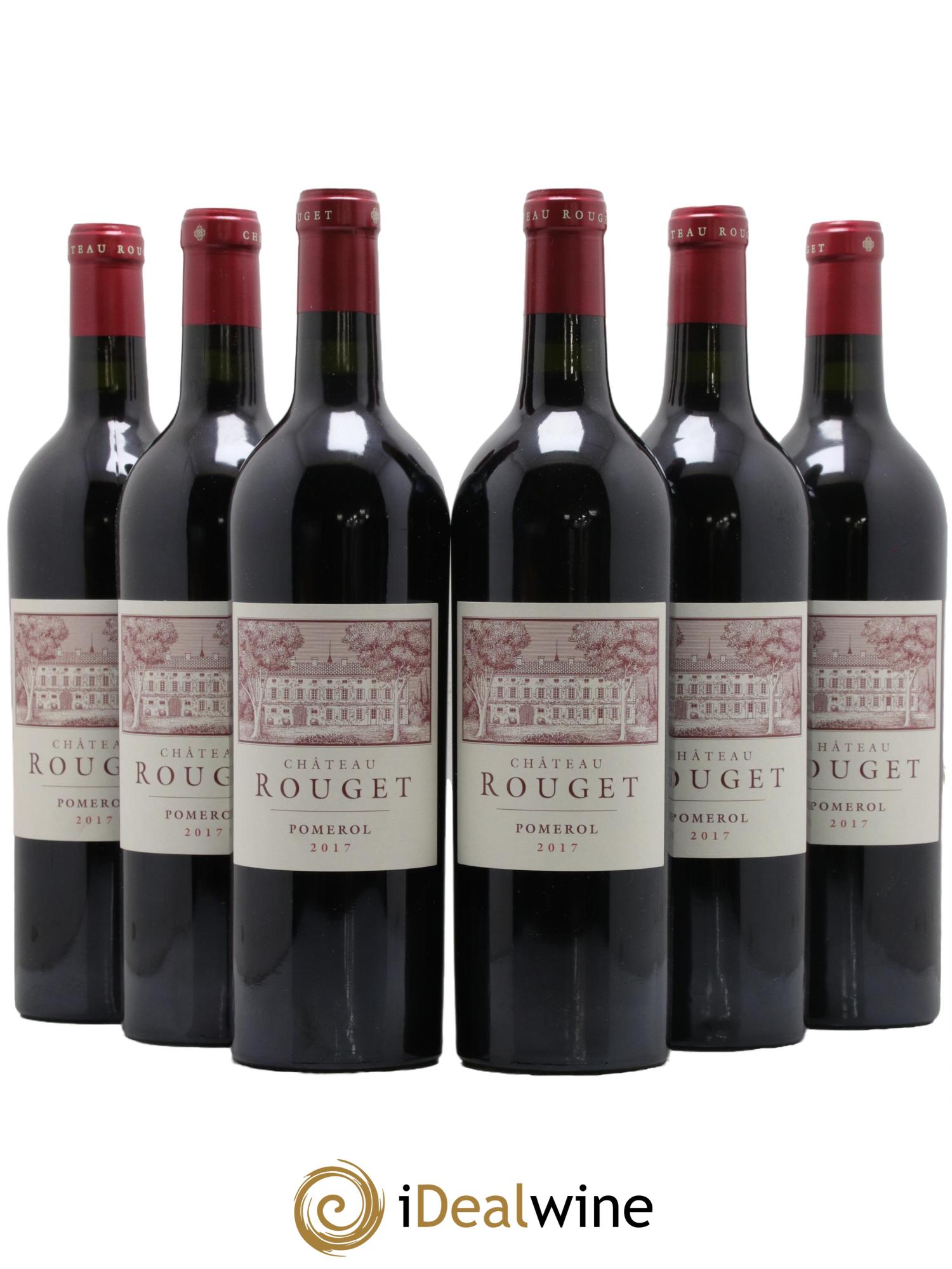 Château Rouget  2017 - Lot of 6 bottles - 0