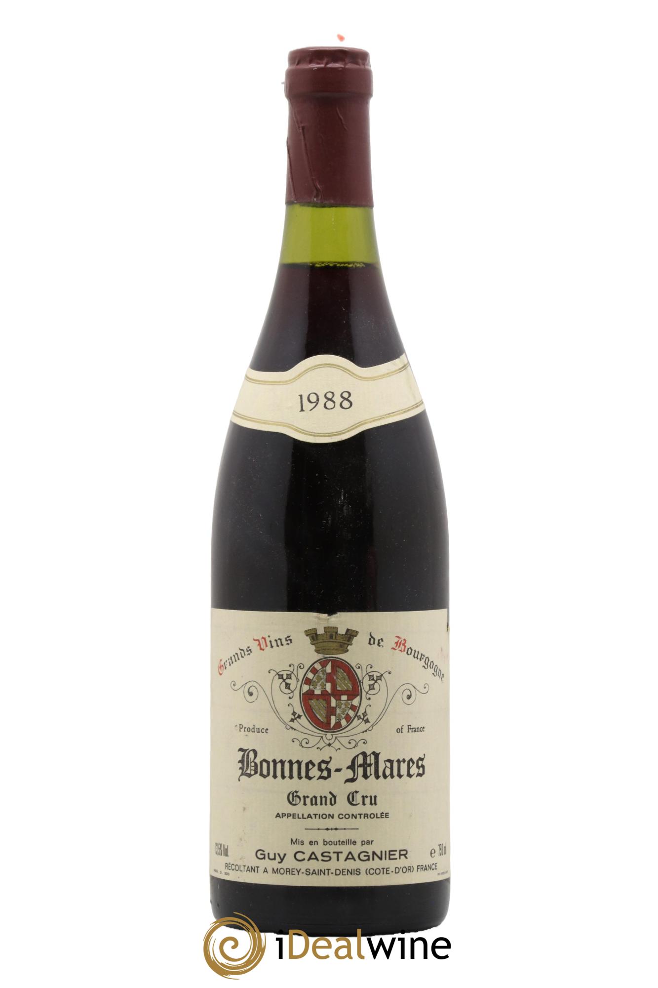 Bonnes-Mares Grand Cru Castagnier (Domaine) 1988 - Posten von 1 Flasche - 0