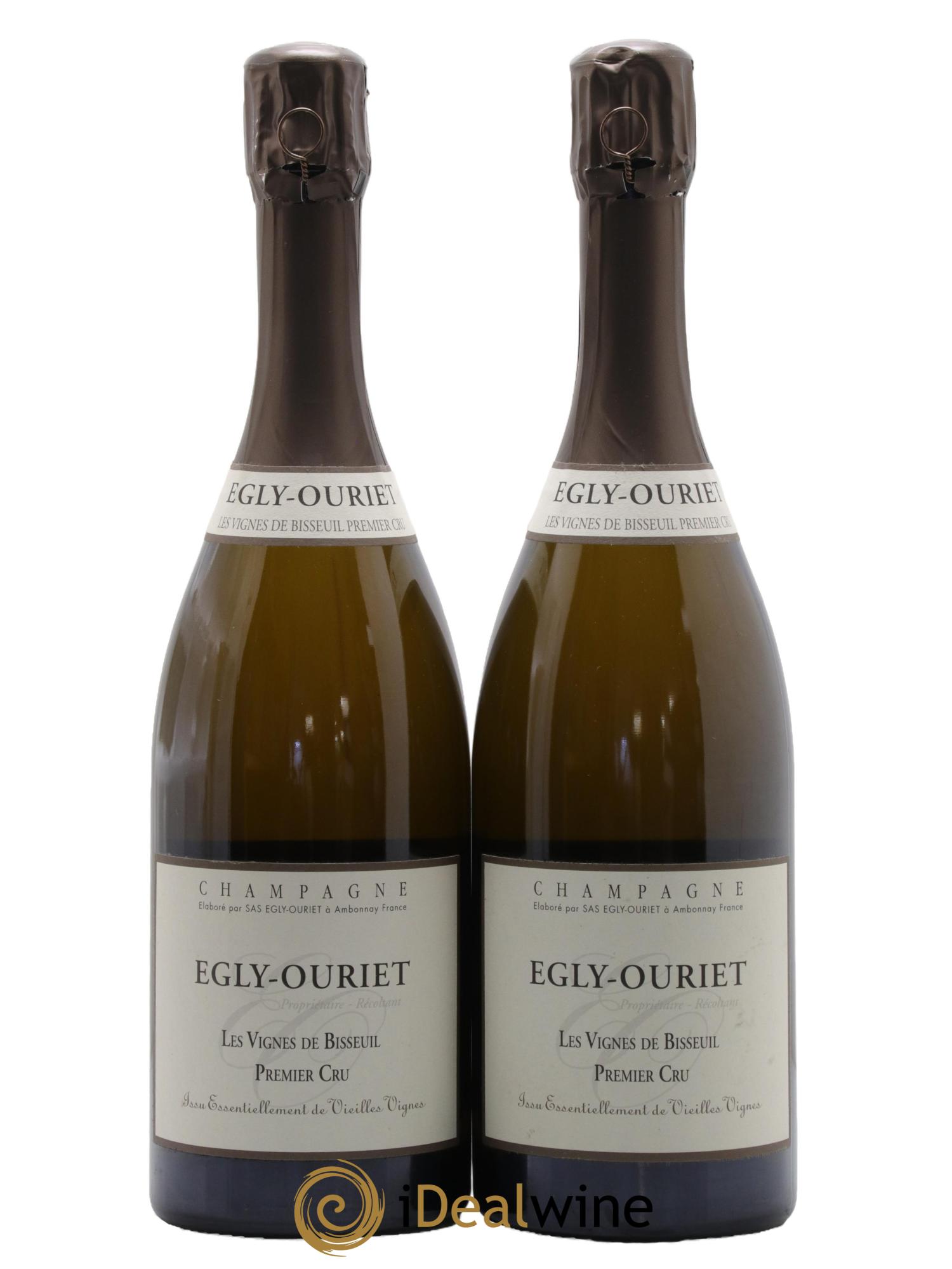 Les Vignes de Bisseuil Premier Cru Brut  Egly-Ouriet - Lot of 2 bottles - 0