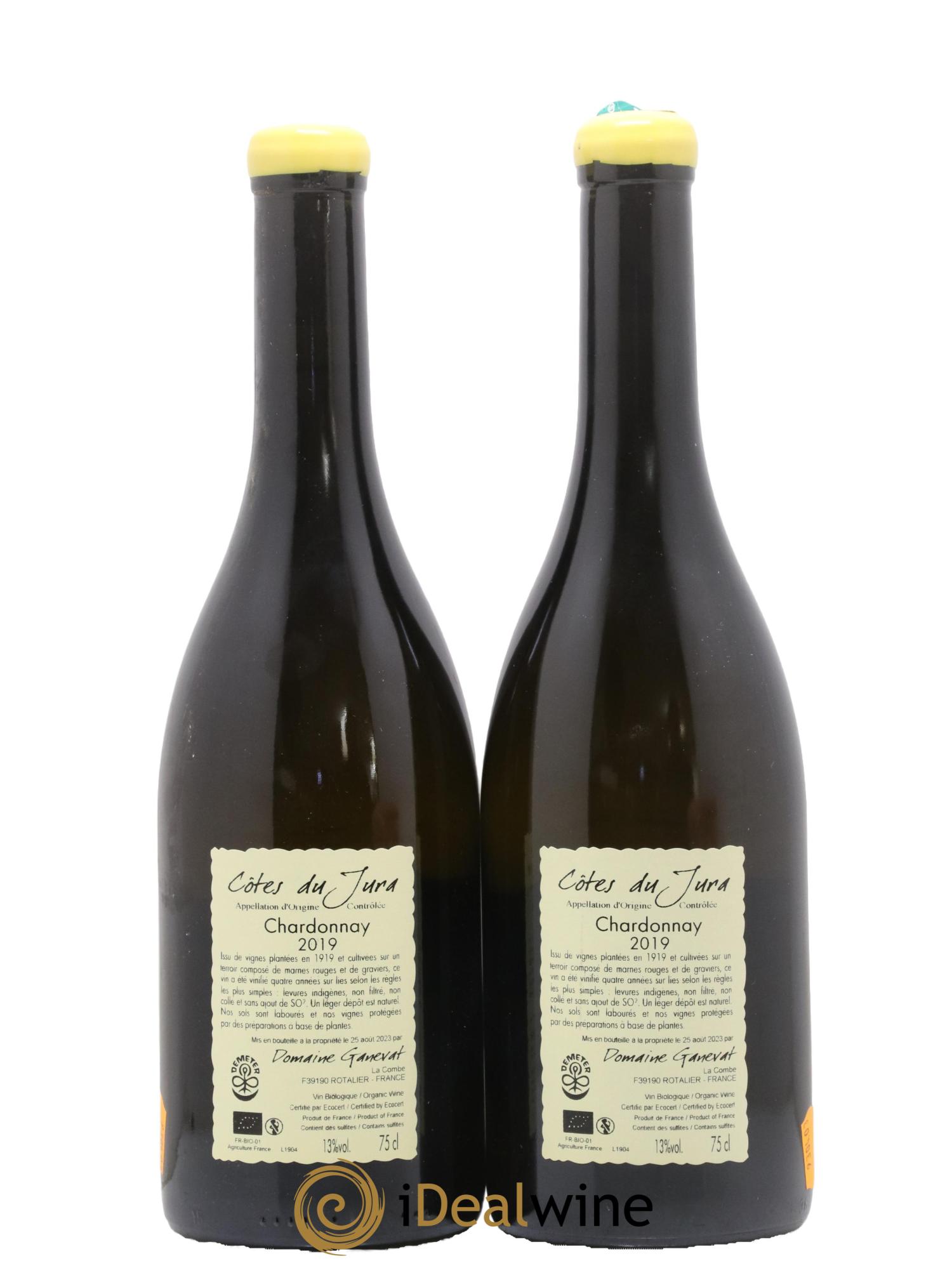 Côtes du Jura Les Grands Teppes Vieilles Vignes Jean-François Ganevat (Domaine) 2019 - Lot of 2 bottles - 1