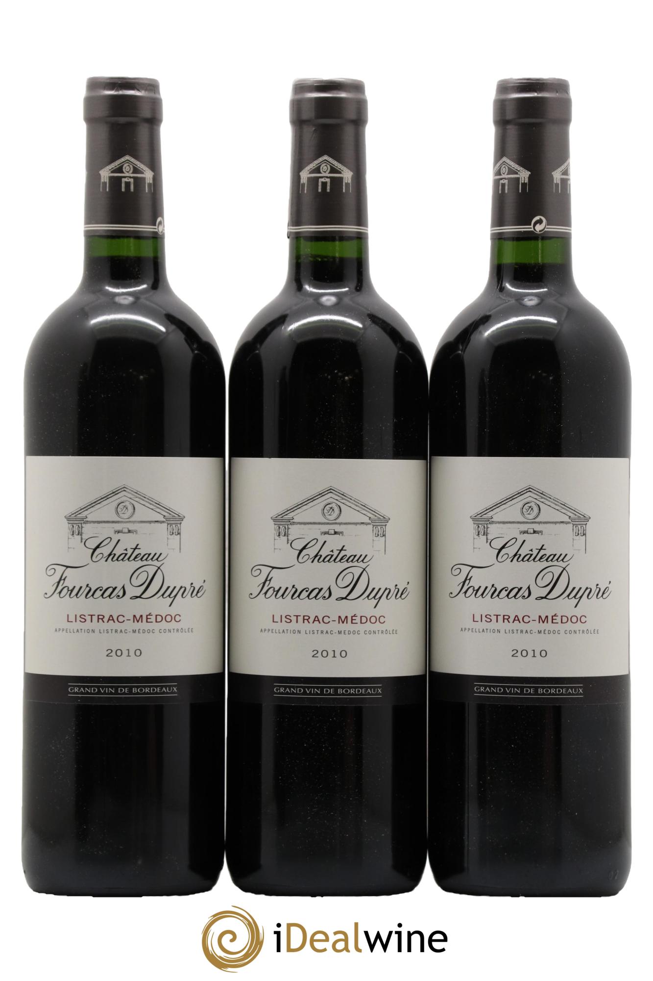 Château Fourcas Dupré 2010 - Lot of 6 bottles - 2