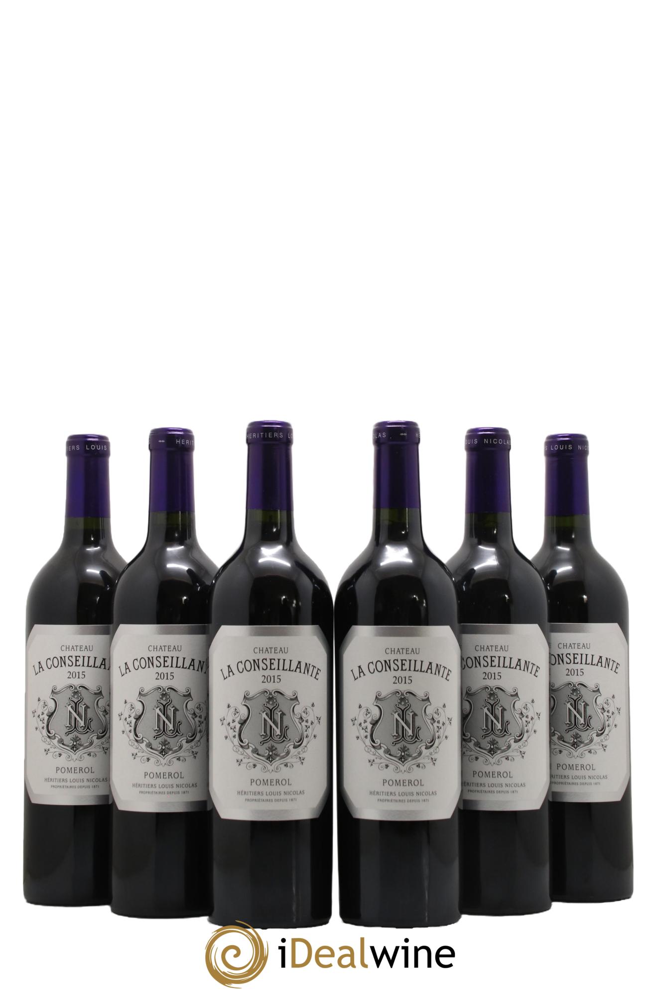 Château la Conseillante 2015 - Lot de 6 bouteilles - 0