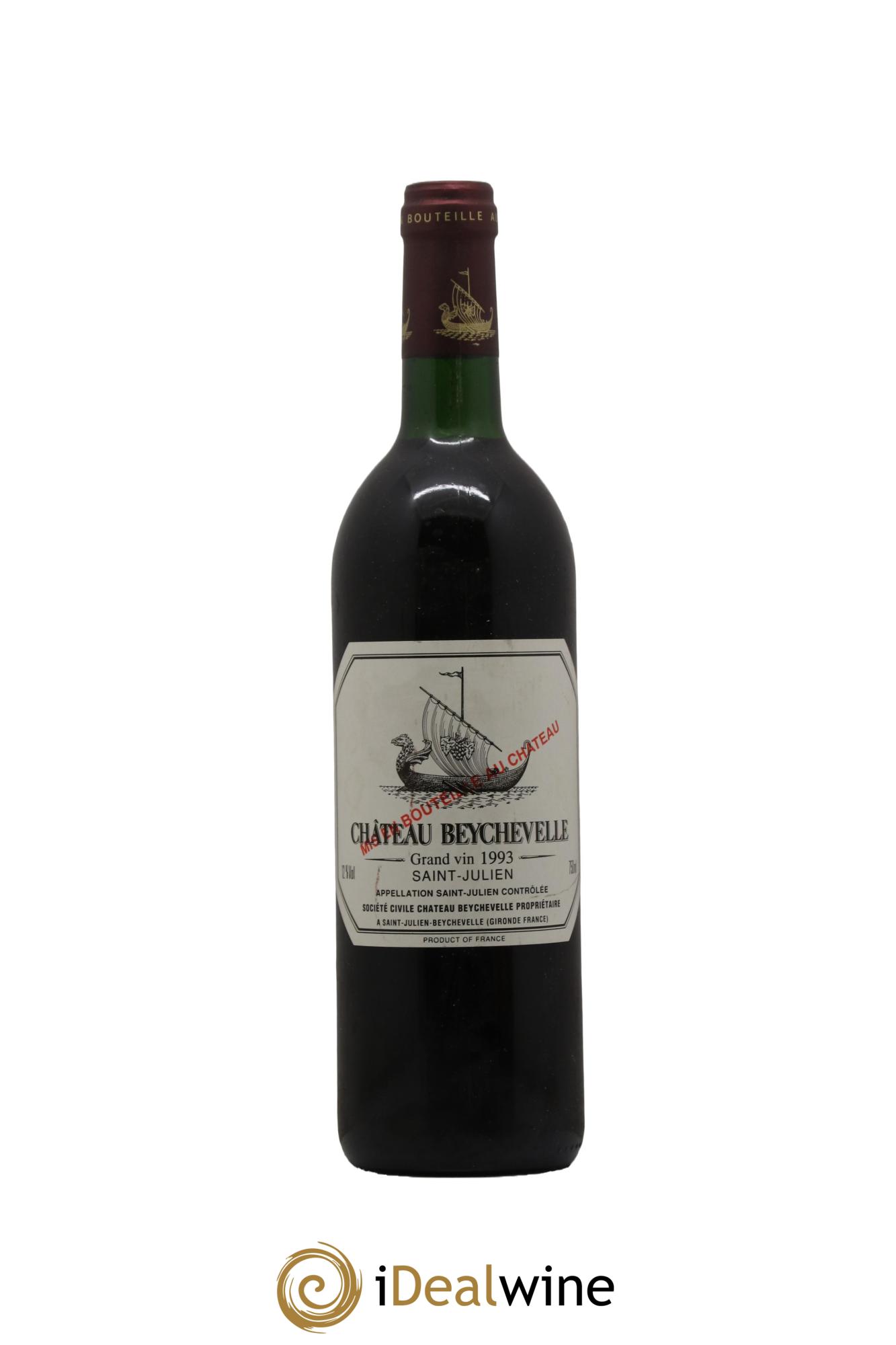 Château Beychevelle 4ème Grand Cru Classé  1993 - Lotto di 1 bottiglia - 0