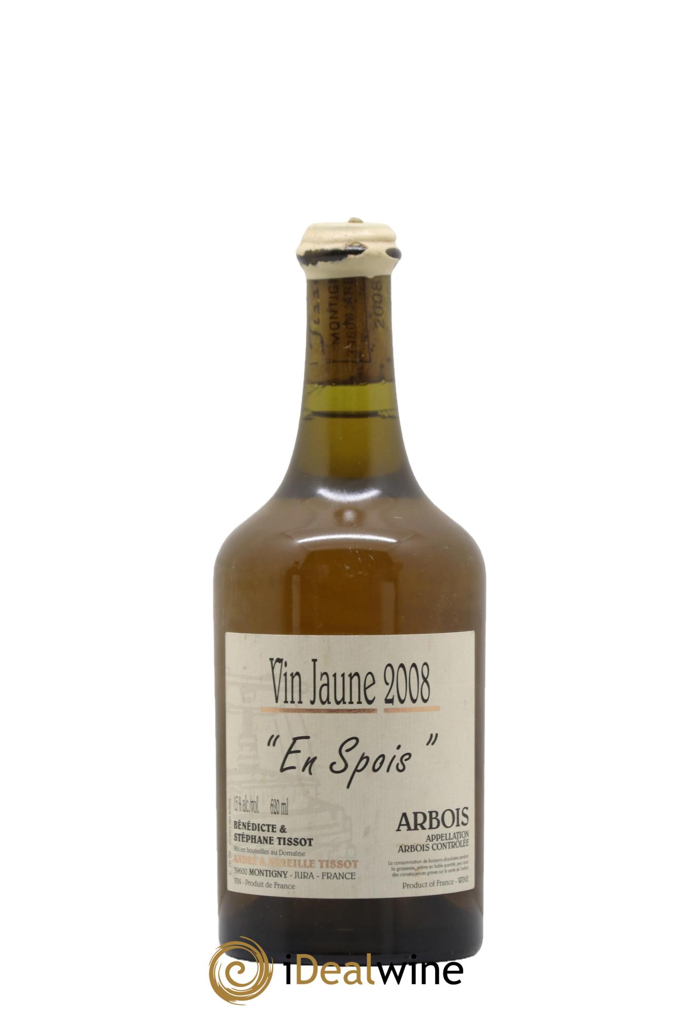 Arbois Vin Jaune En Spois Bénédicte et Stéphane Tissot  2008 - Lotto di 1 clavelin - 0