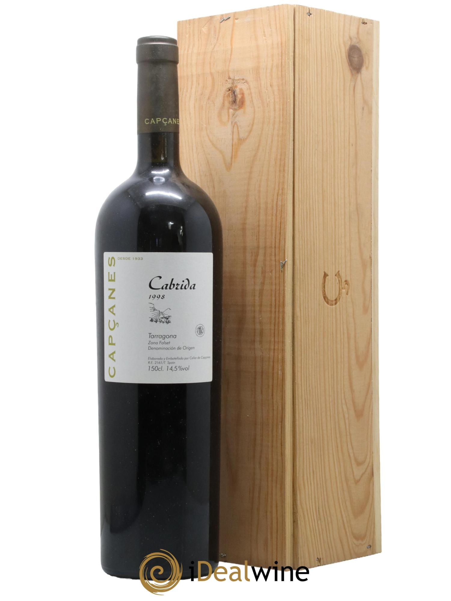 Montsant DO Cabrida Celler de Capçanes 1998 - Lotto di 1 magnum - 0