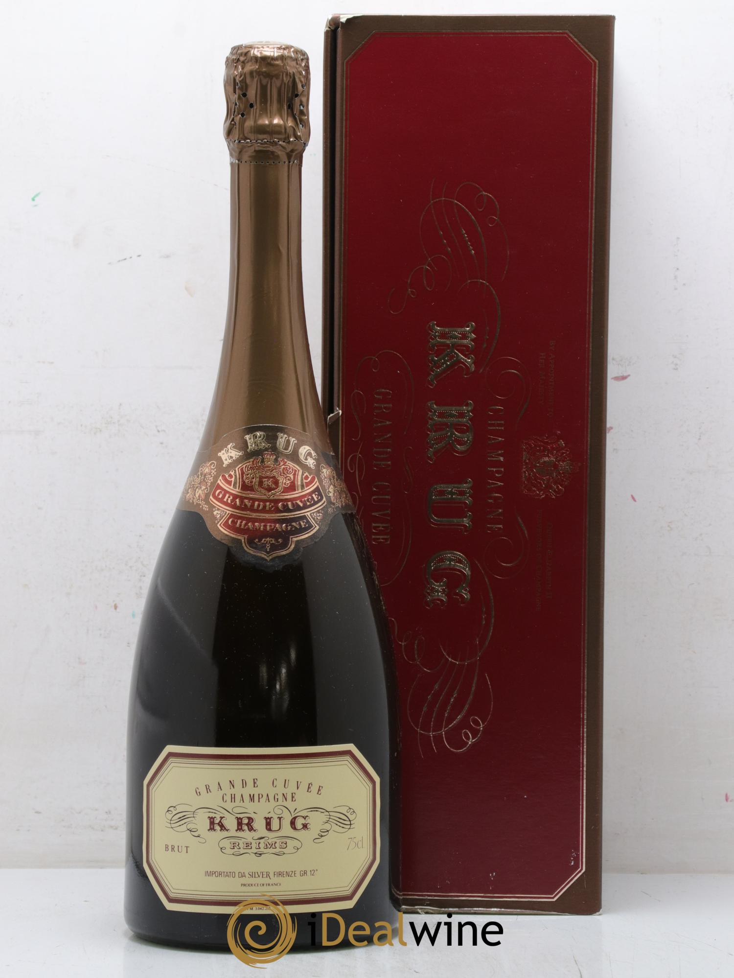 Champagne Brut Grande Cuvee White Label Krug - Lot of 1 bottle - 1