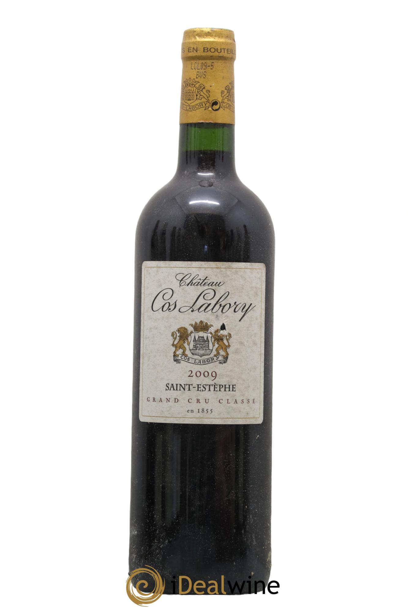 Château Cos Labory 5ème Grand Cru Classé 2009 - Lot of 1 bottle - 0