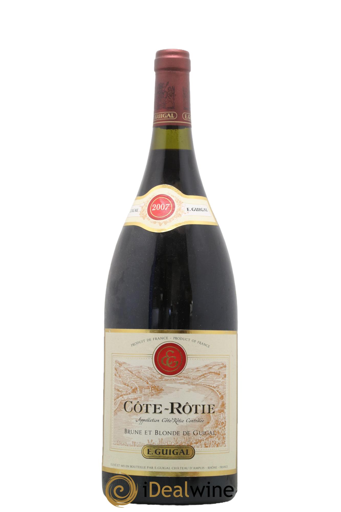 Côte-Rôtie Côtes Brune et Blonde Guigal 2007 - Lot de 1 magnum - 0