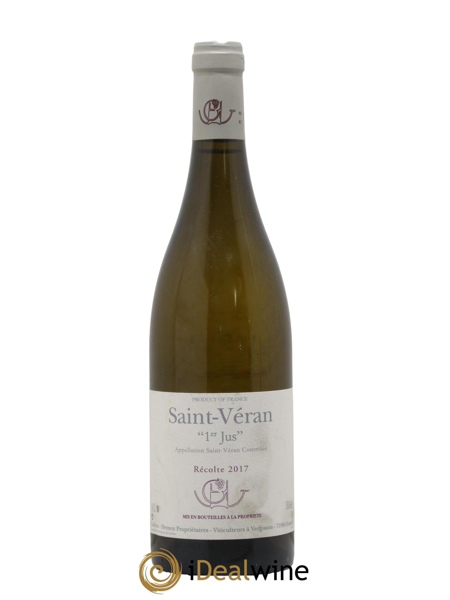 Saint-Véran 1er Jus Guffens-Heynen 2017 - Posten von 1 Flasche - 0