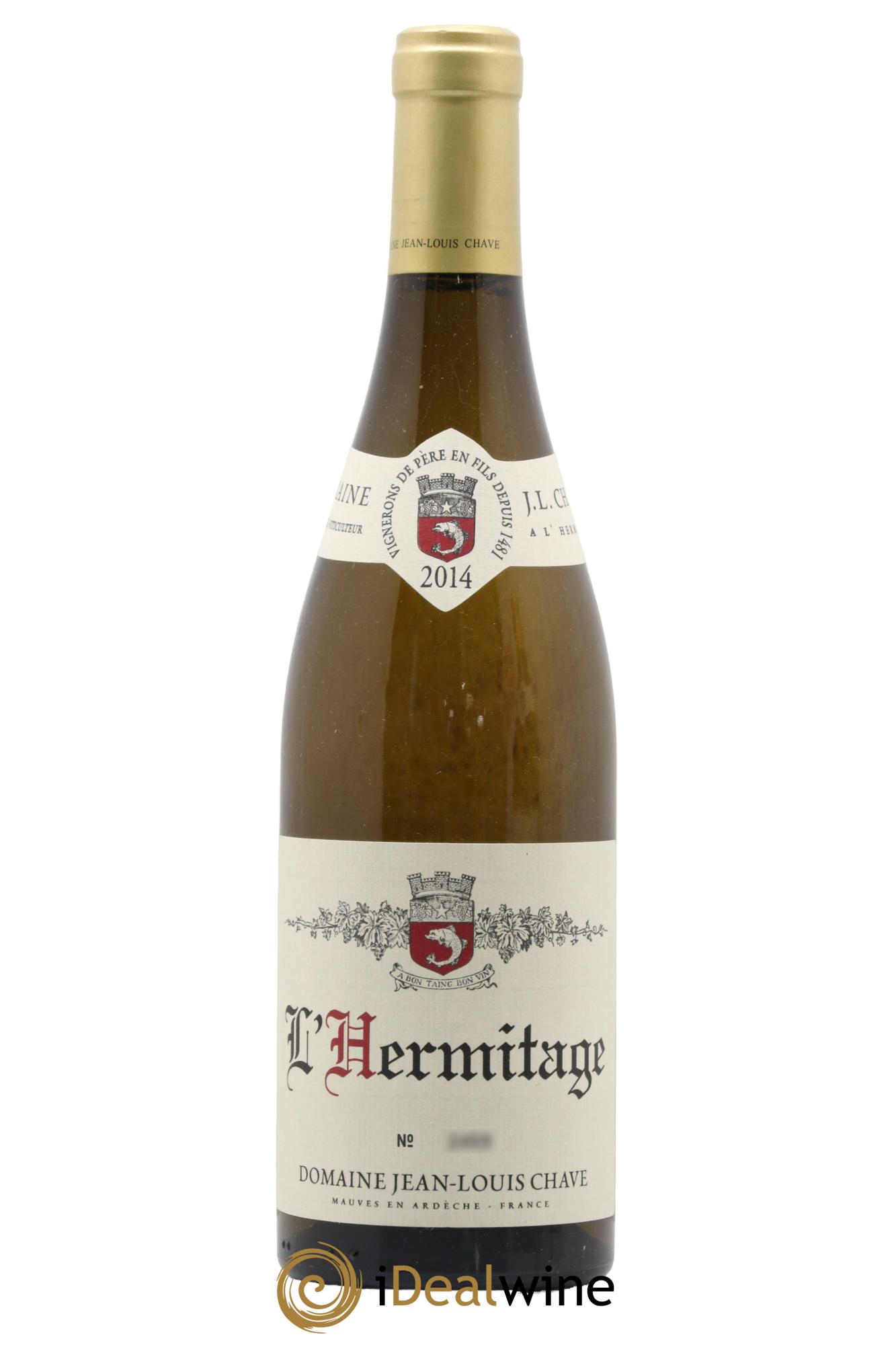 Hermitage Jean-Louis Chave 2014 - Lot de 1 bouteille - 0