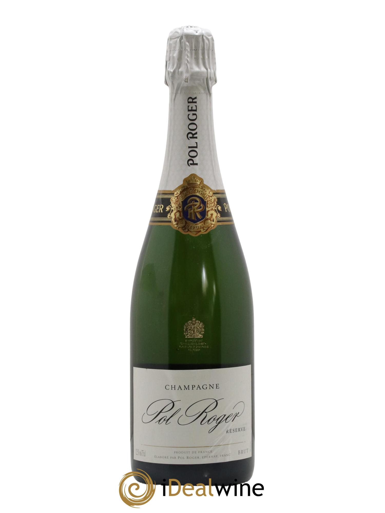 Champagne Pol Roger Brut Réserve (Blanc effervescent)