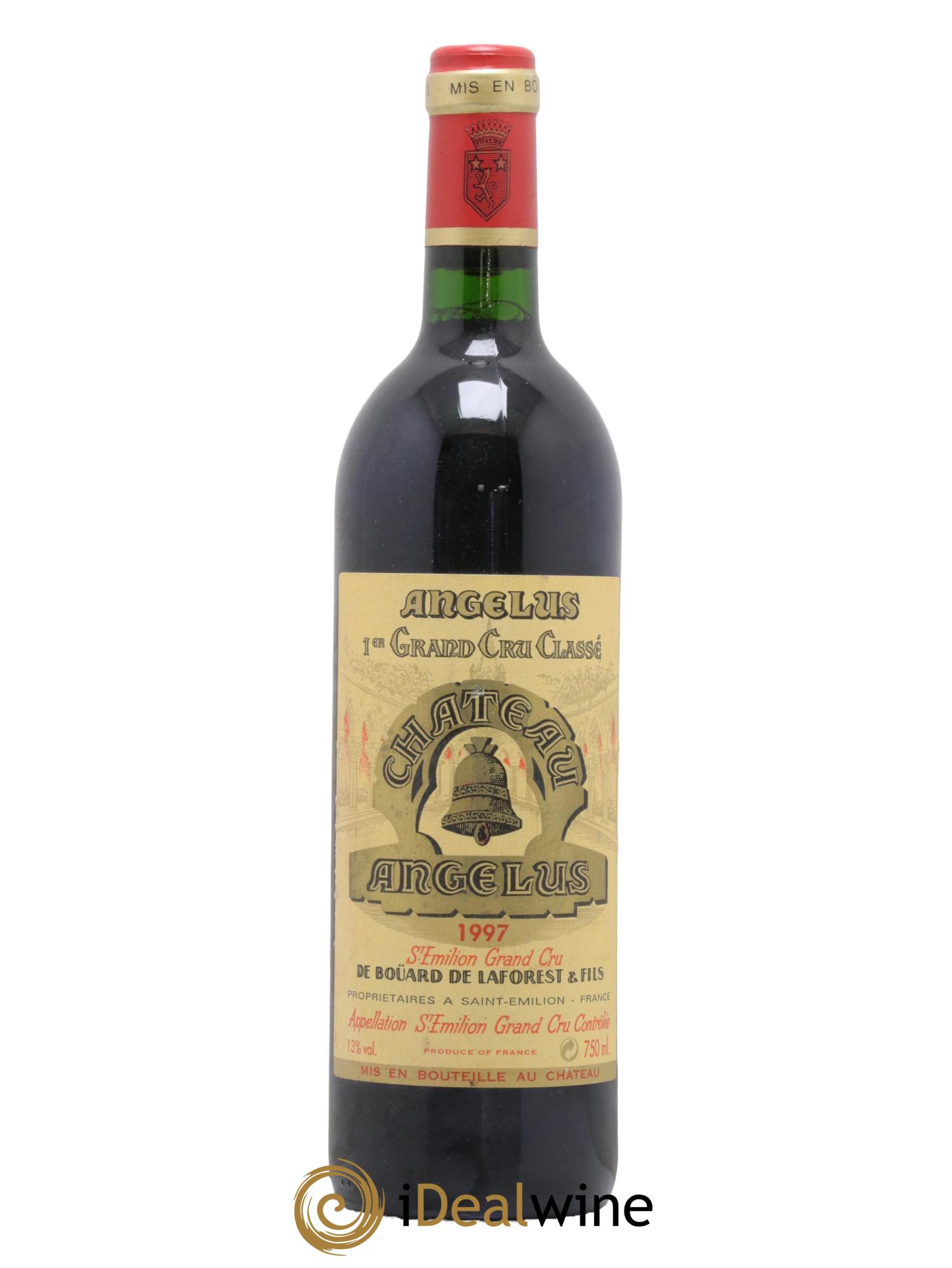 Château Angélus 1er Grand Cru Classé A 1997 - Lotto di 1 bottiglia - 0