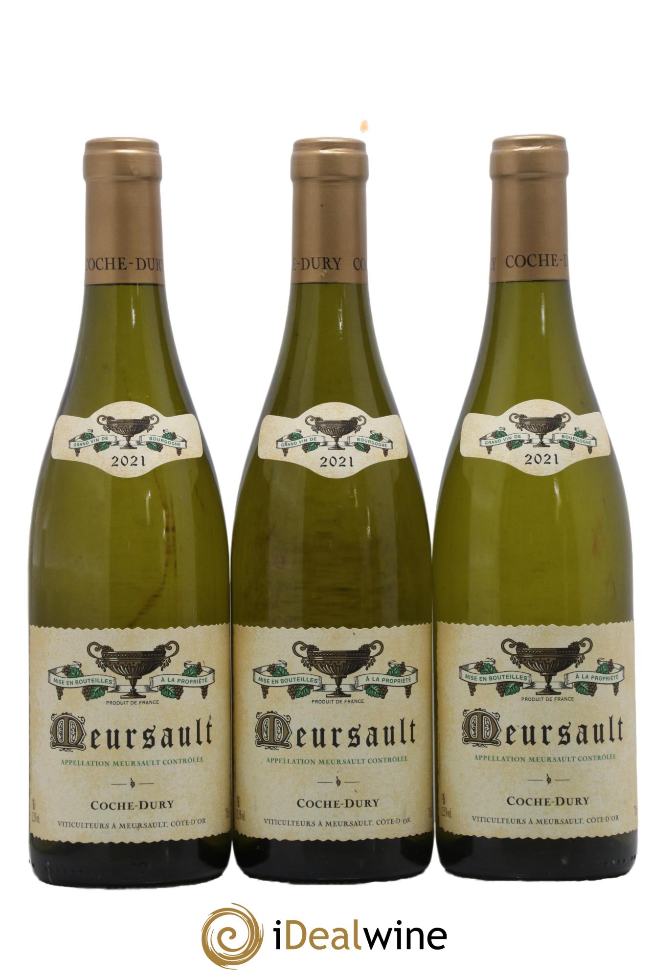 Meursault Coche Dury (Domaine) 2021 - Lot of 3 bottles - 0