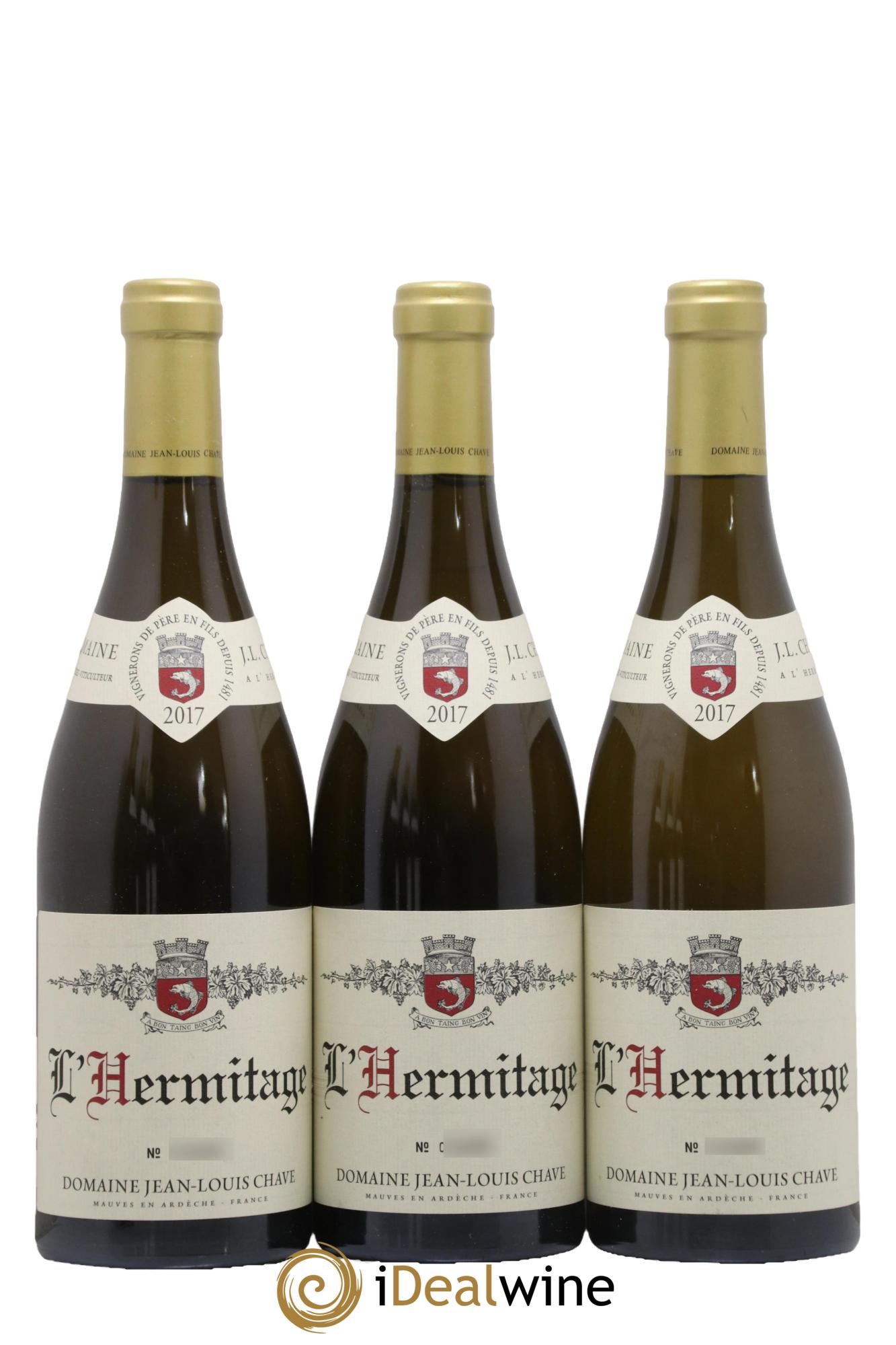 Hermitage Jean-Louis Chave 2017 - Lotto di 6 bottiglie - 1