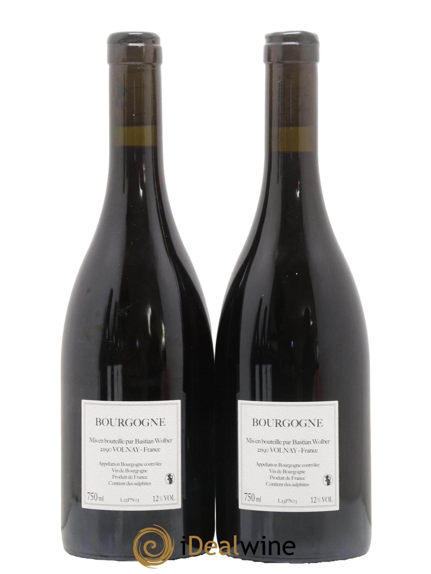 Bourgogne Laisse Tomber Bastian Wolber 2023 - Lot of 2 bottles - 1