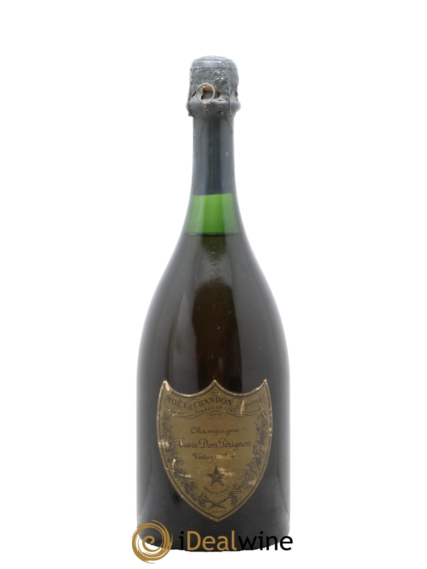 Brut Dom Pérignon  1964 - Posten von 1 Flasche - 0