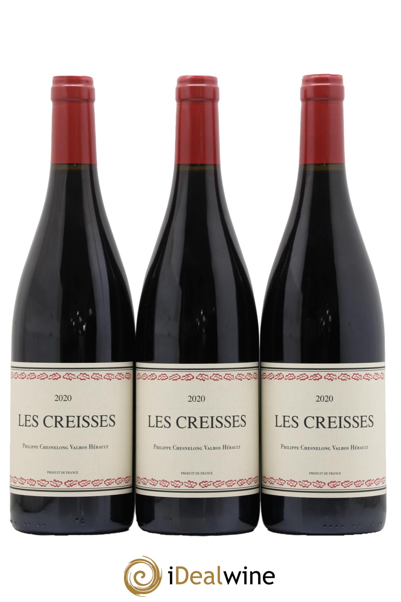 Vin de France Les Creisses Les Creisses (Domaine) 2020 - Lot of 3 bottles - 0