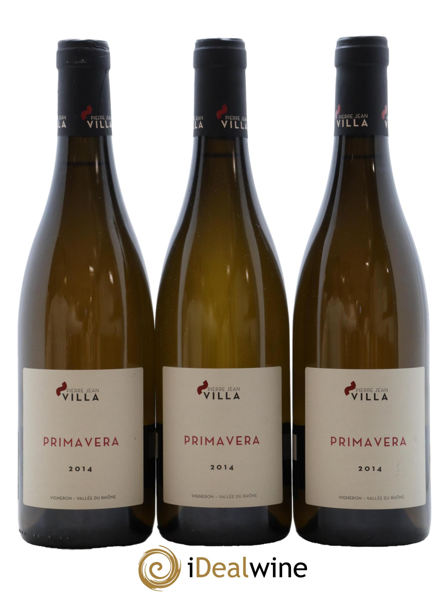 IGP Collines Rhodaniennes Primavera Pierre-Jean Villa 2014 - Lot de 3 bouteilles - 0