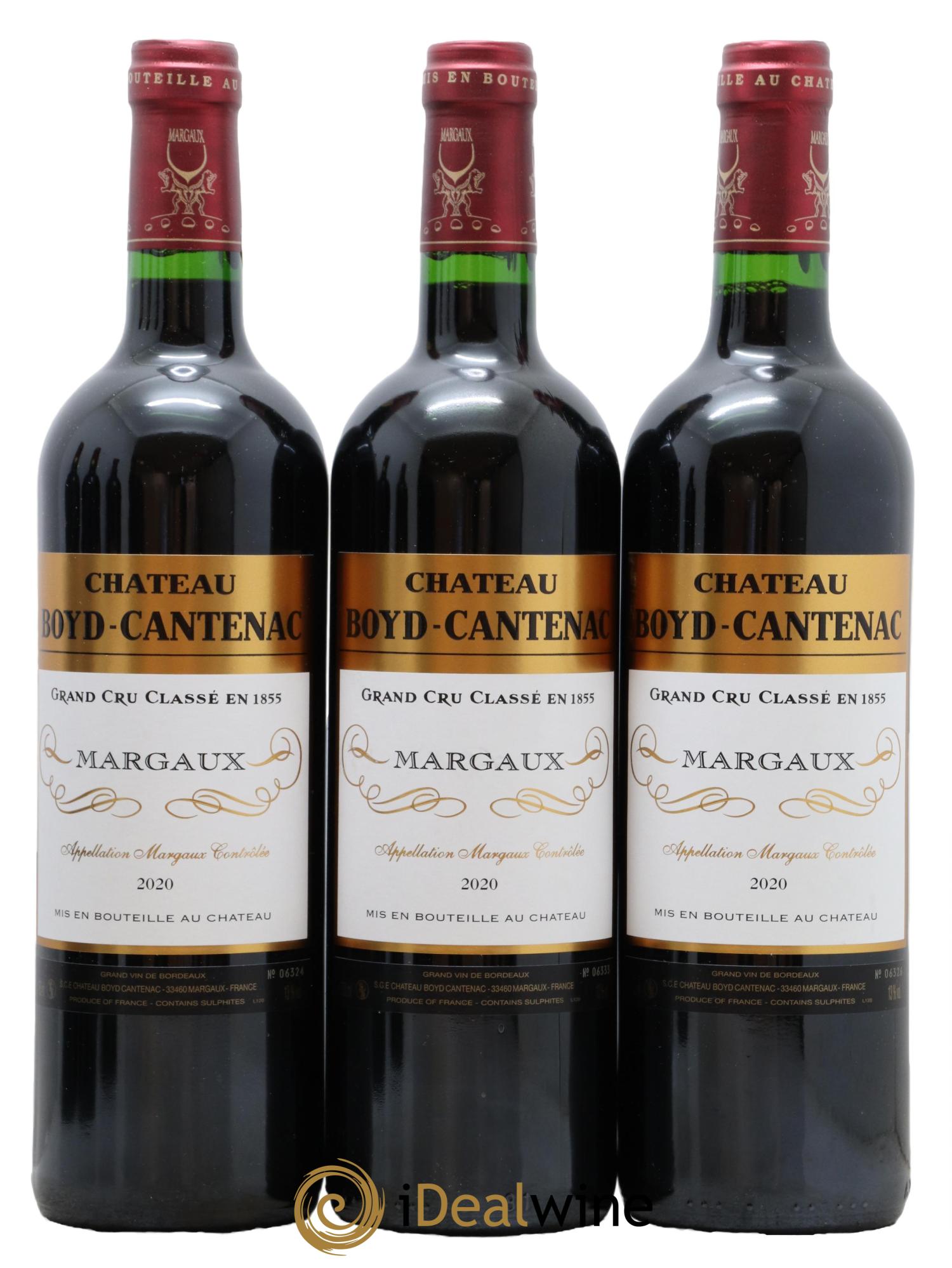 Château Boyd Cantenac 3ème Grand Cru Classé 2020 - Lot de 6 bouteilles - 2