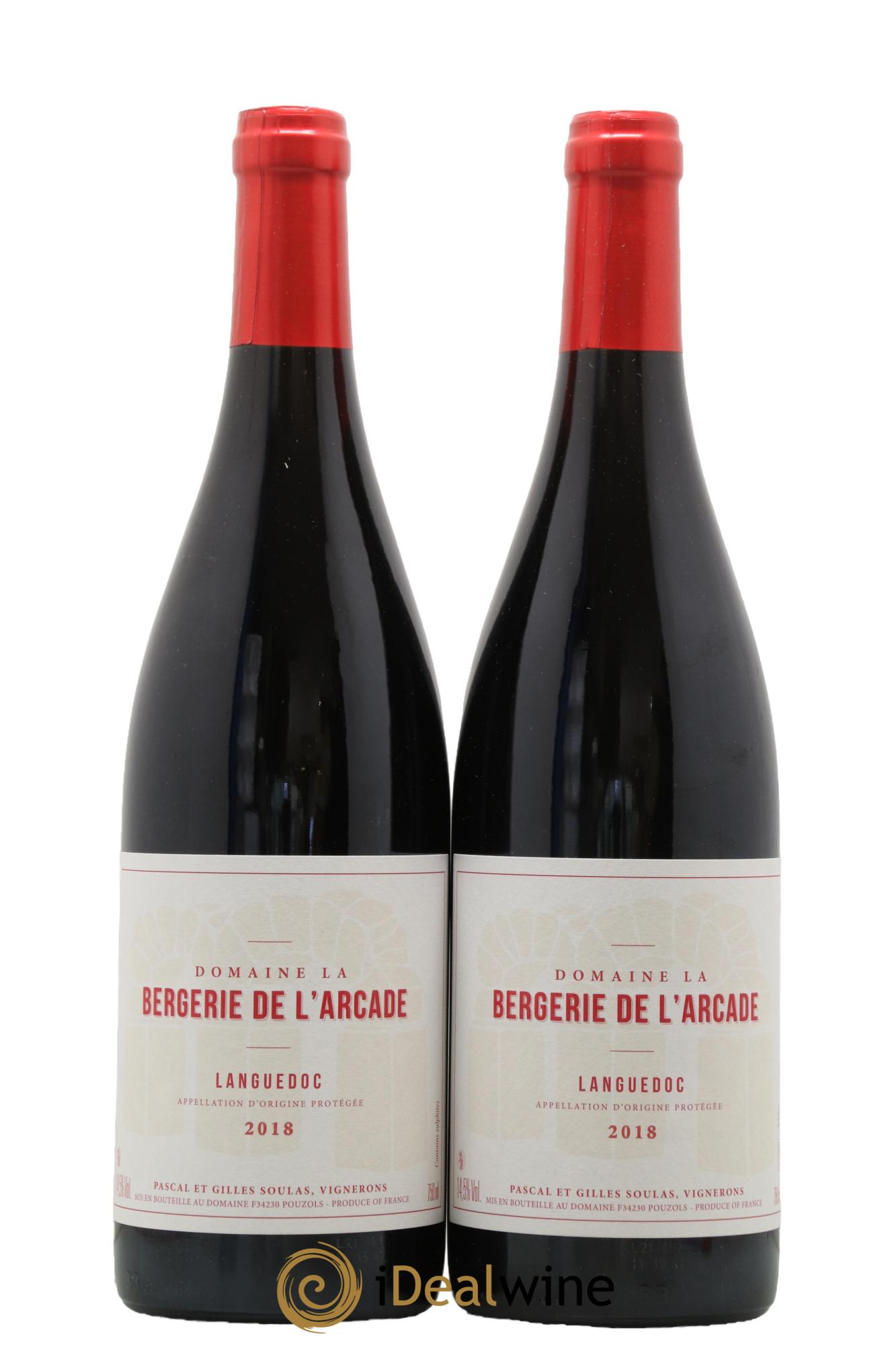 Languedoc La Bergerie de l'Arcade (Domaine) 2018 - Lot de 2 bouteilles - 0