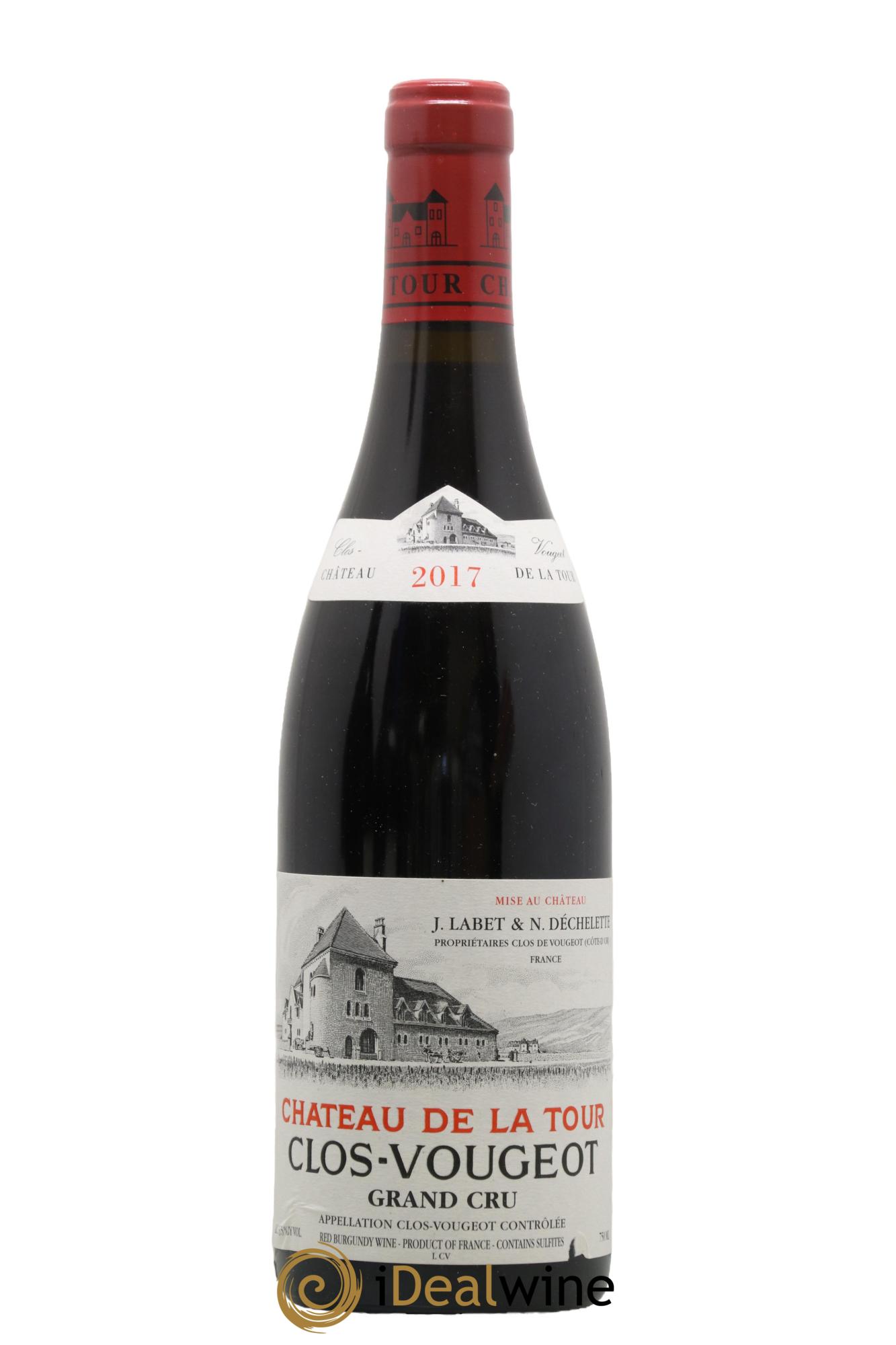 Clos de Vougeot Grand Cru Château de La Tour 2017 - Lotto di 1 bottiglia - 0