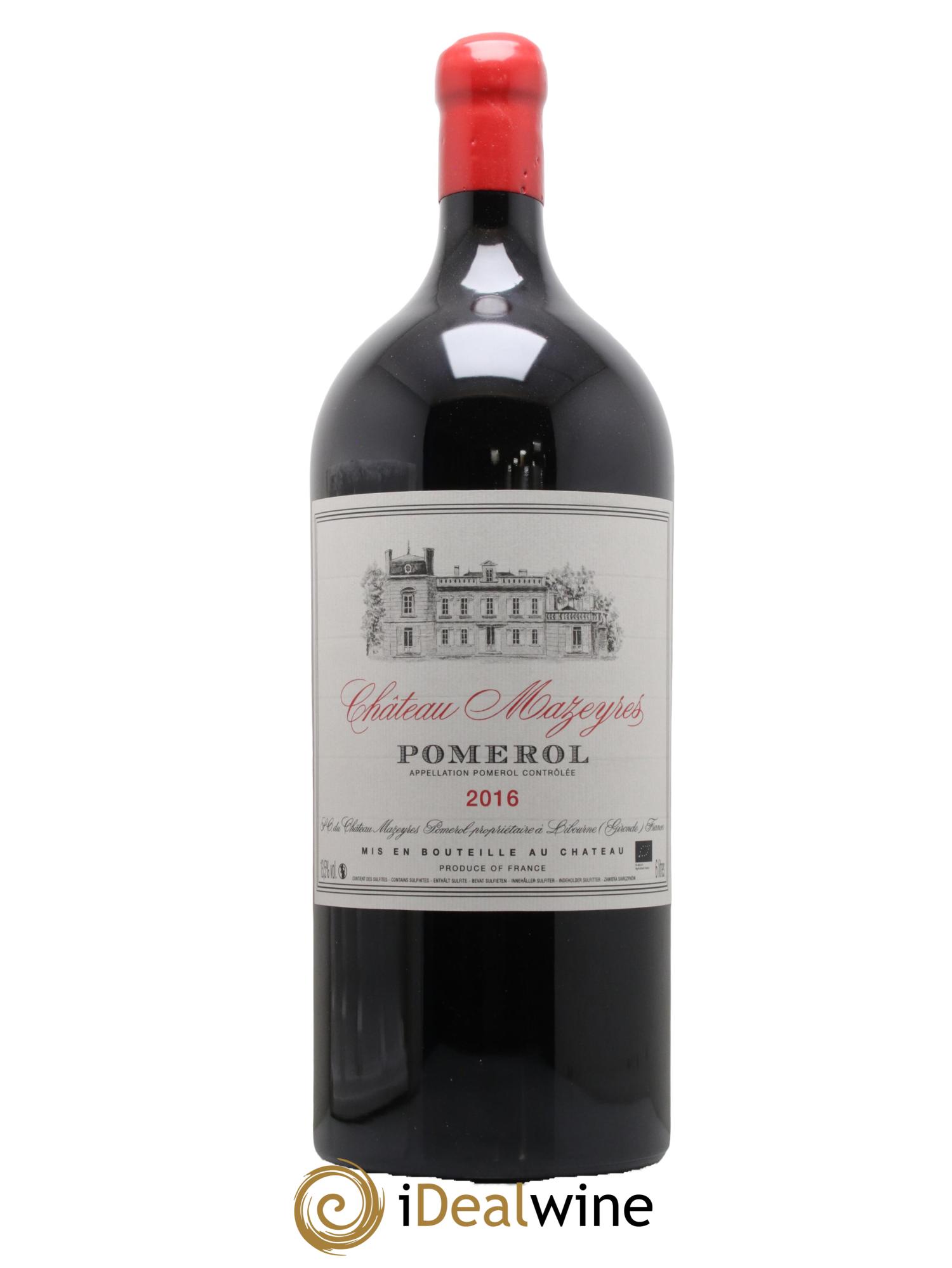 Château Mazeyres  2016 - Lot de 1 mathusalem - 0