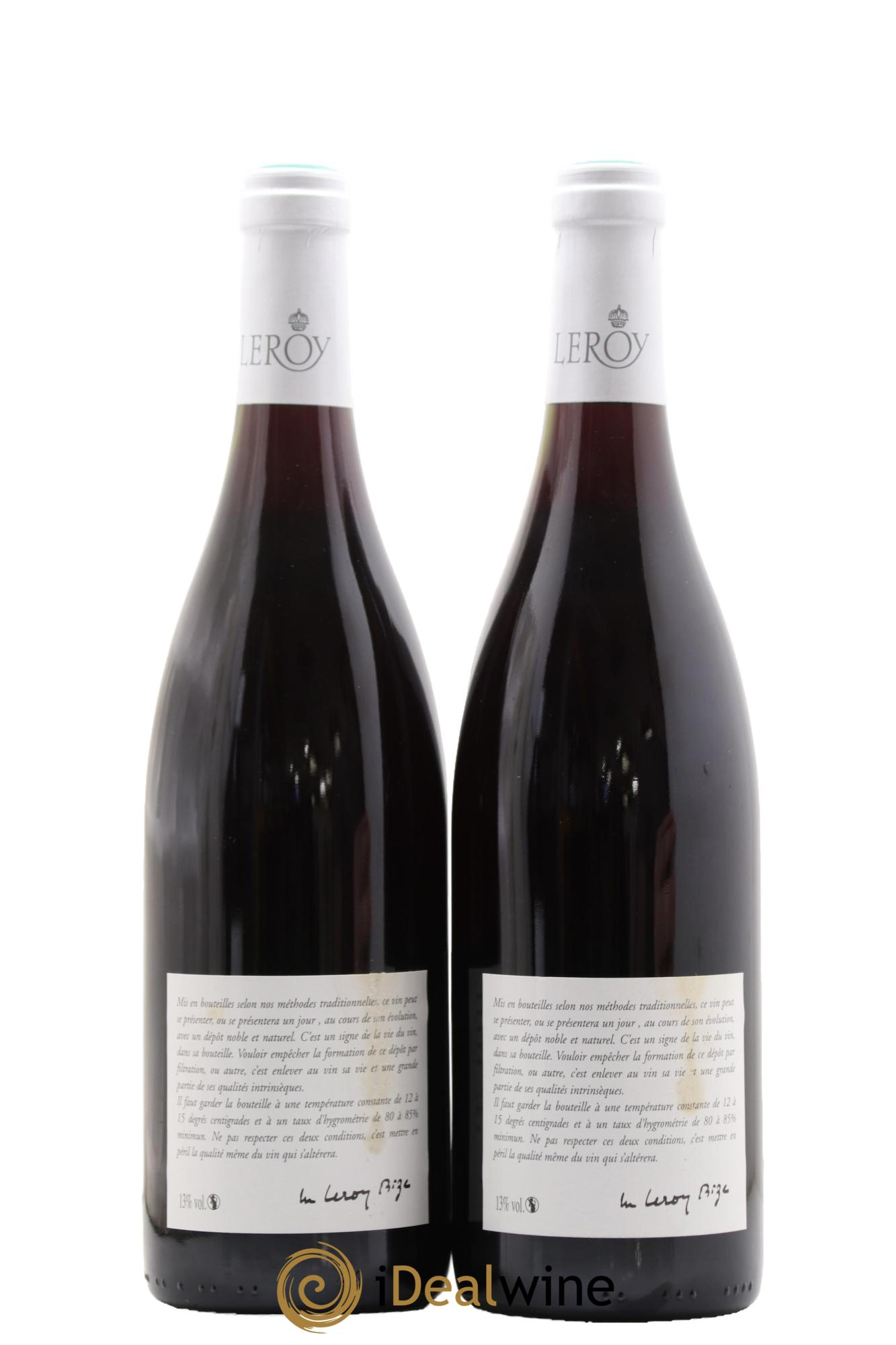 Gevrey-Chambertin Leroy SA 2007 - Lot de 2 bouteilles - 1