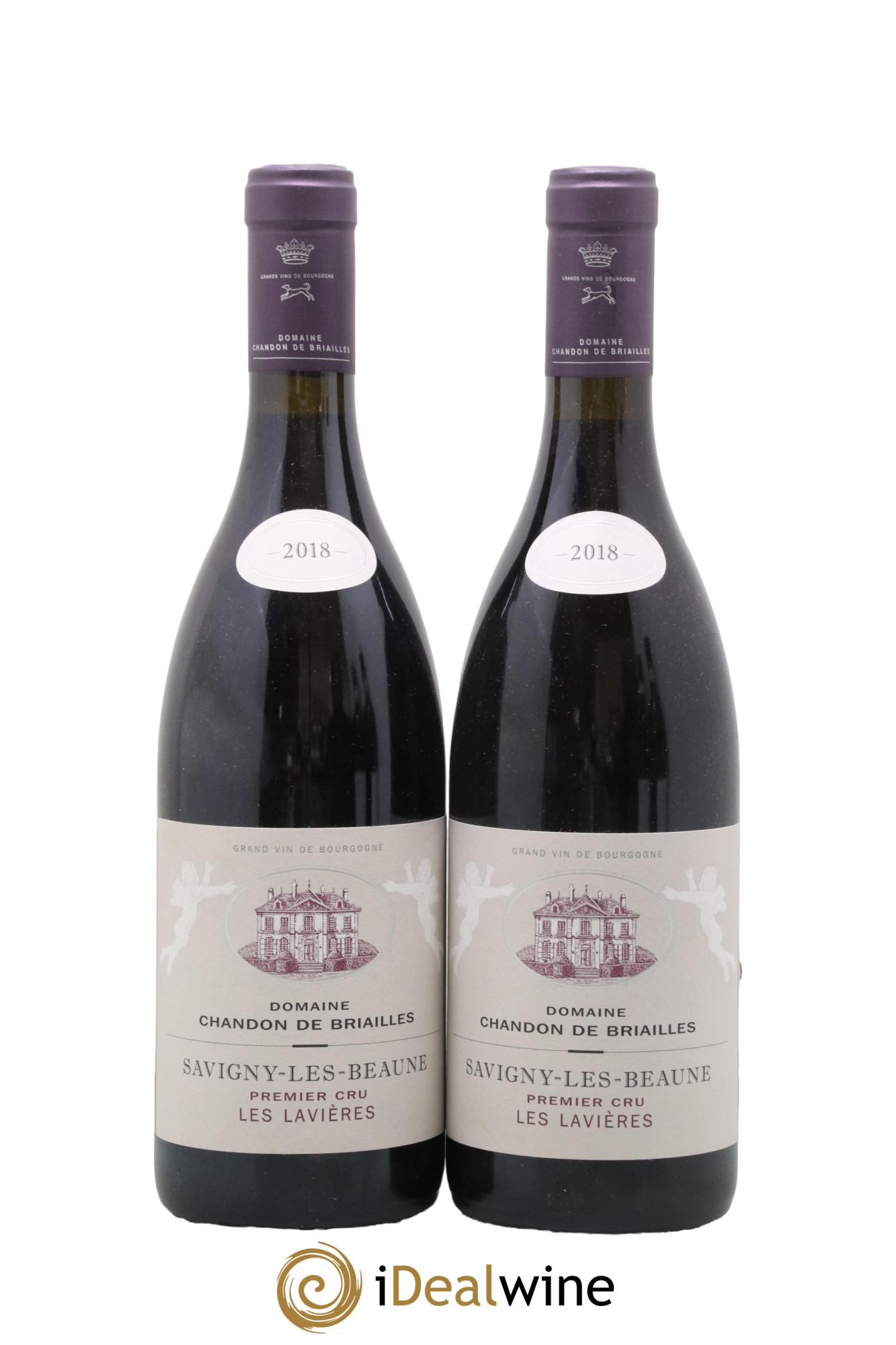 Savigny-lès-Beaune 1er Cru Les Lavières Chandon de Briailles 2018 - Lot de 2 bouteilles - 0