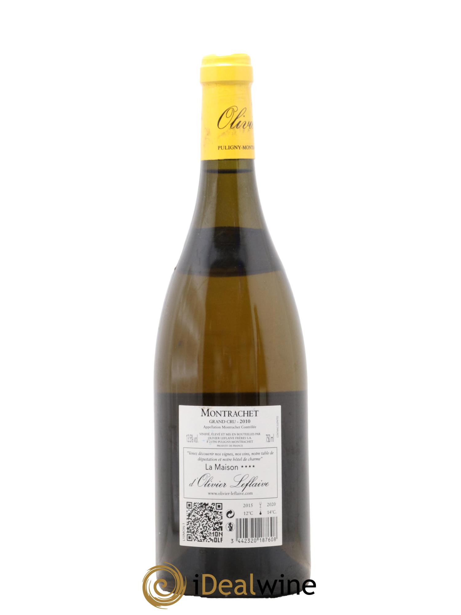 Montrachet Grand Cru Olivier Leflaive 2010 - Posten von 1 Flasche - 1