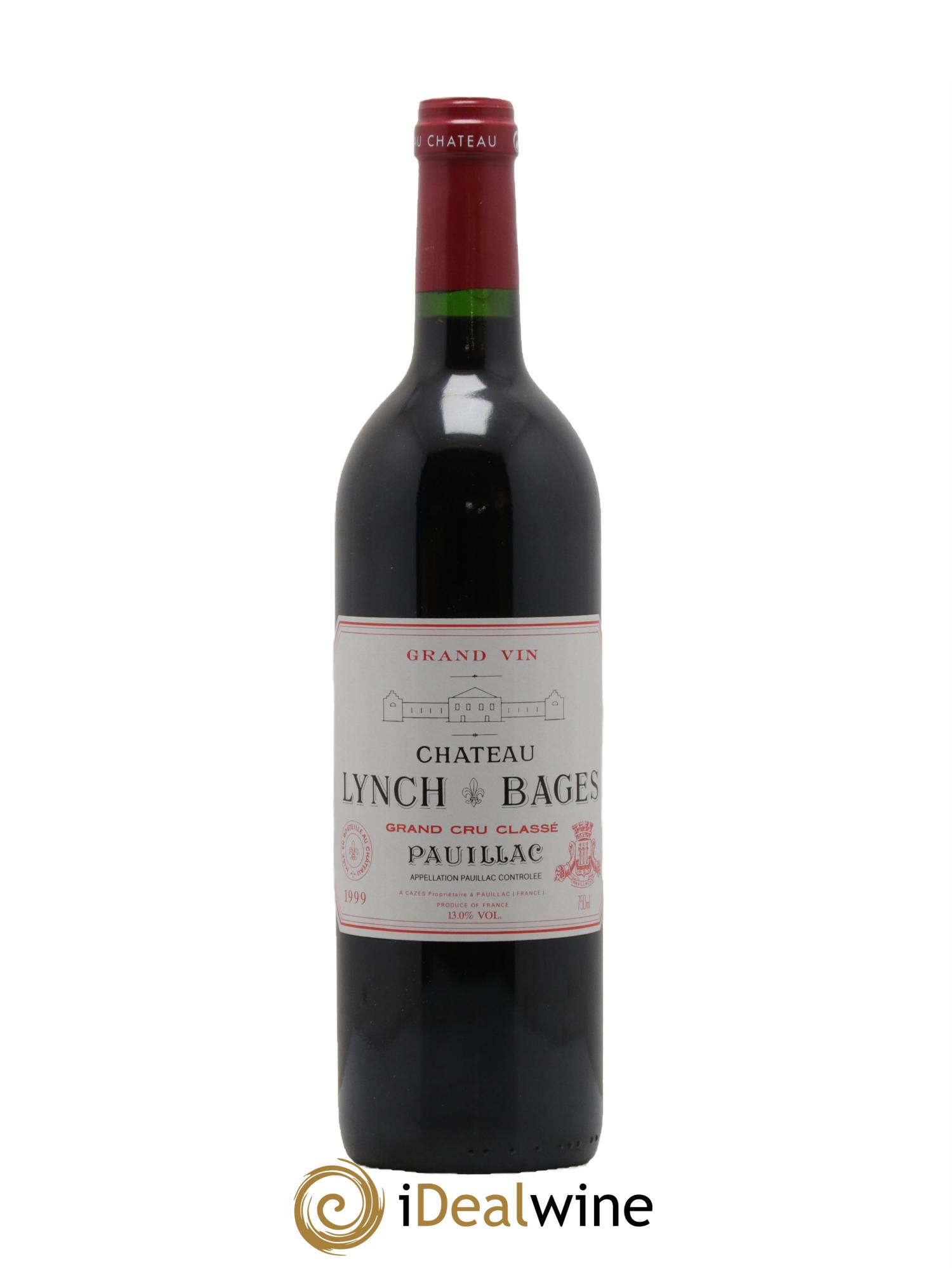 Château Lynch Bages 5ème Grand Cru Classé 1999 - Lot of 1 bottle - 0