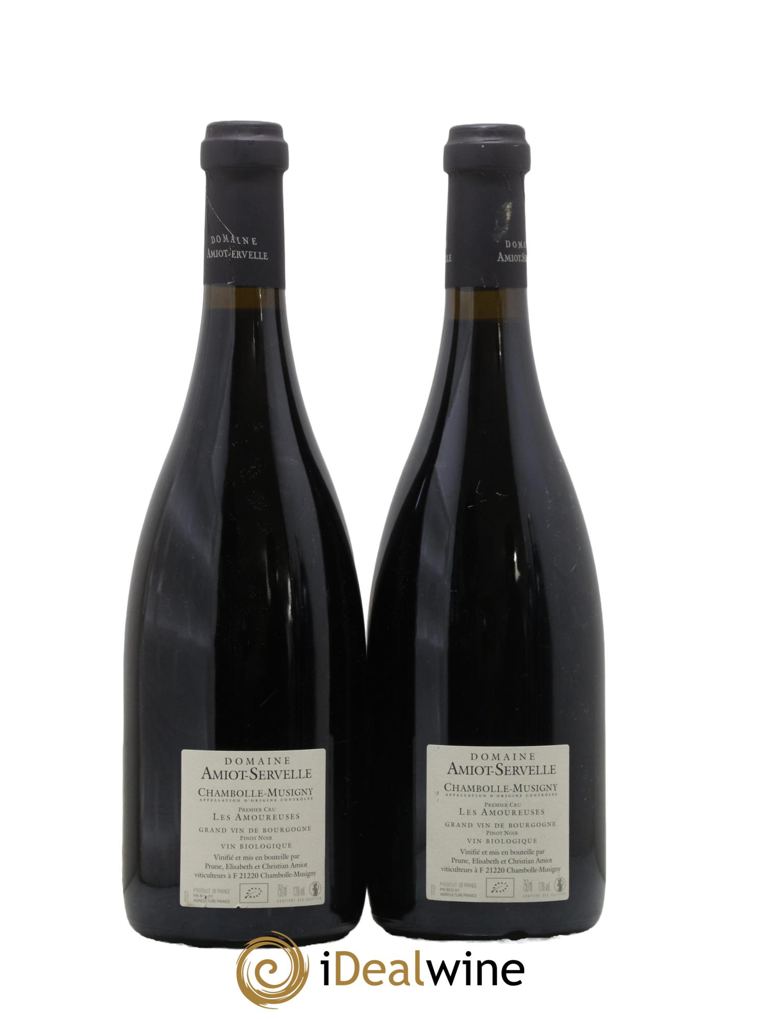 Chambolle-Musigny 1er Cru Les Amoureuses Amiot-Servelle 2012 - Lot de 2 bouteilles - 1