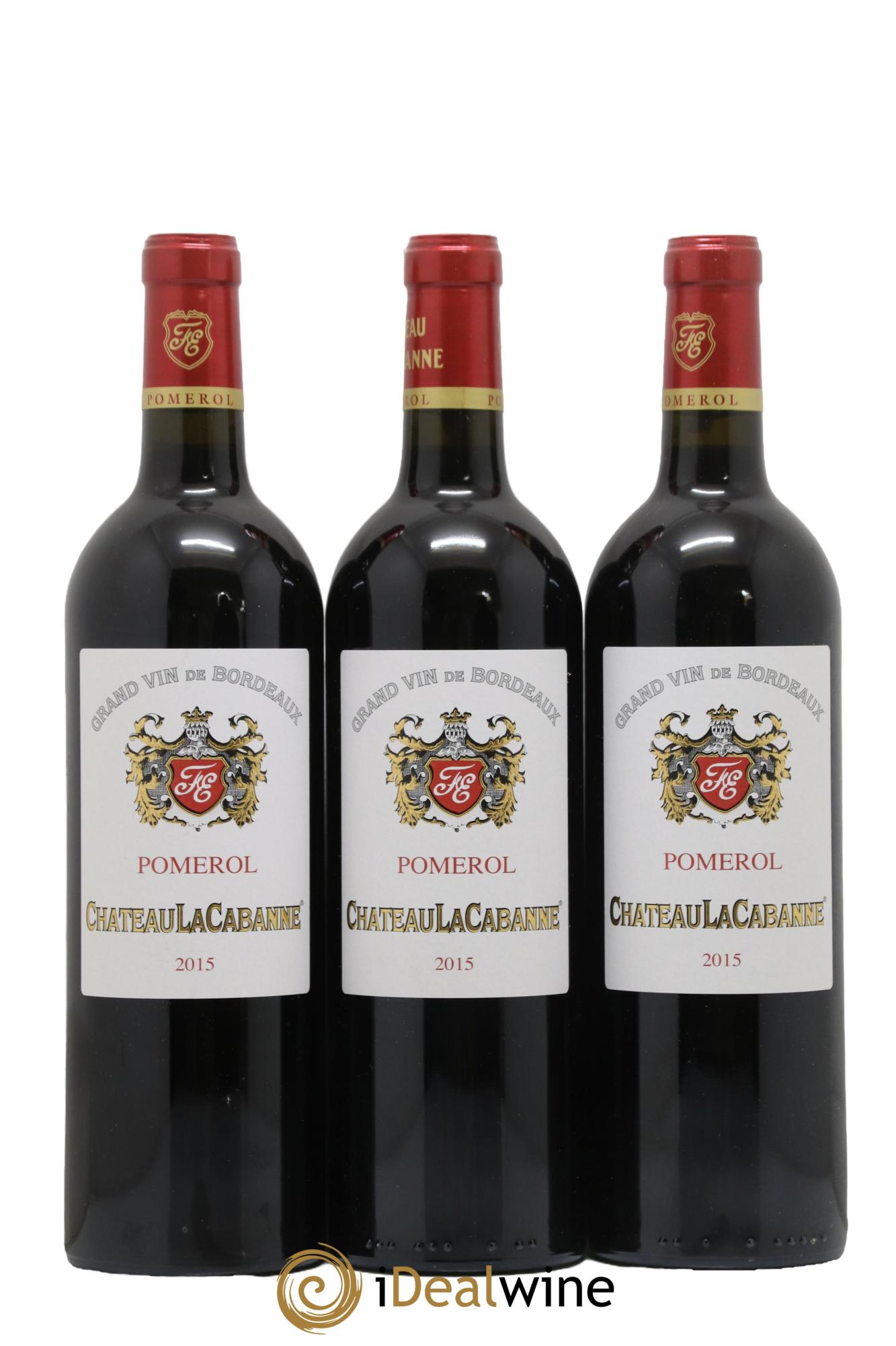 Château la Cabanne 2015 - Lot de 6 bouteilles - 2