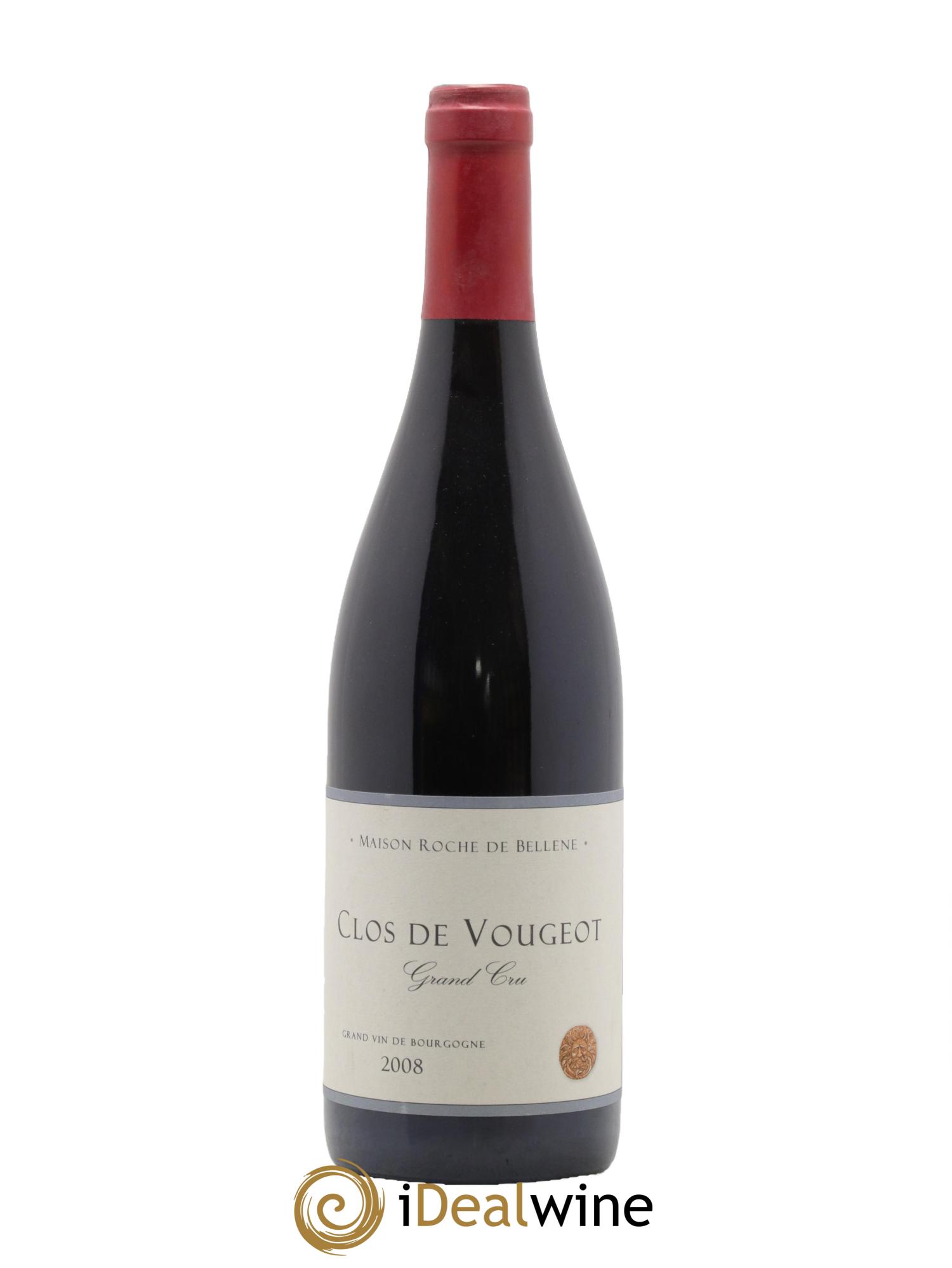 Clos de Vougeot Grand Cru Maison Roche de Bellene 2008 - Posten von 1 Flasche - 0