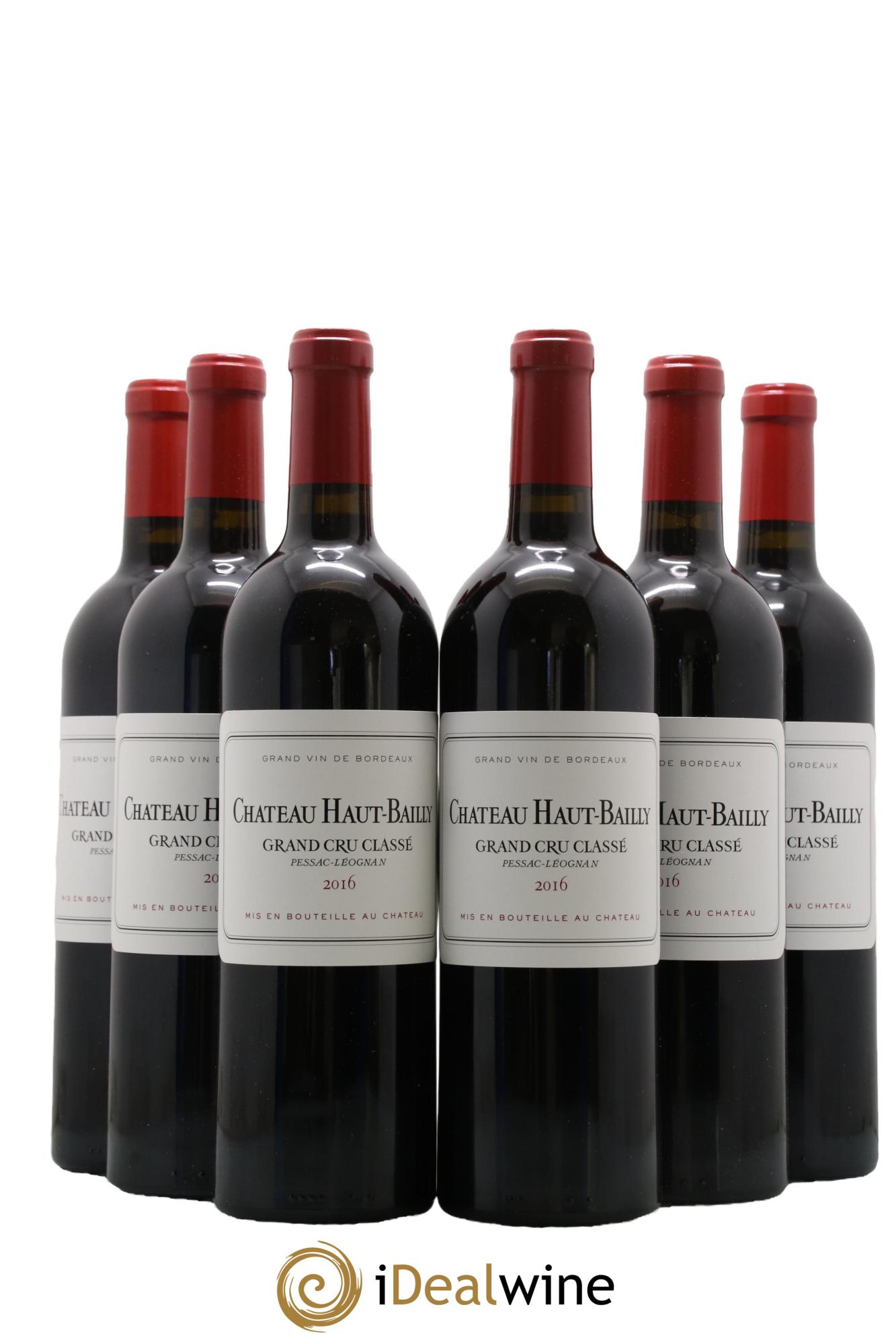 Château Haut-Bailly Cru Classé de Graves 2016 - Lotto di 6 bottiglie - 0