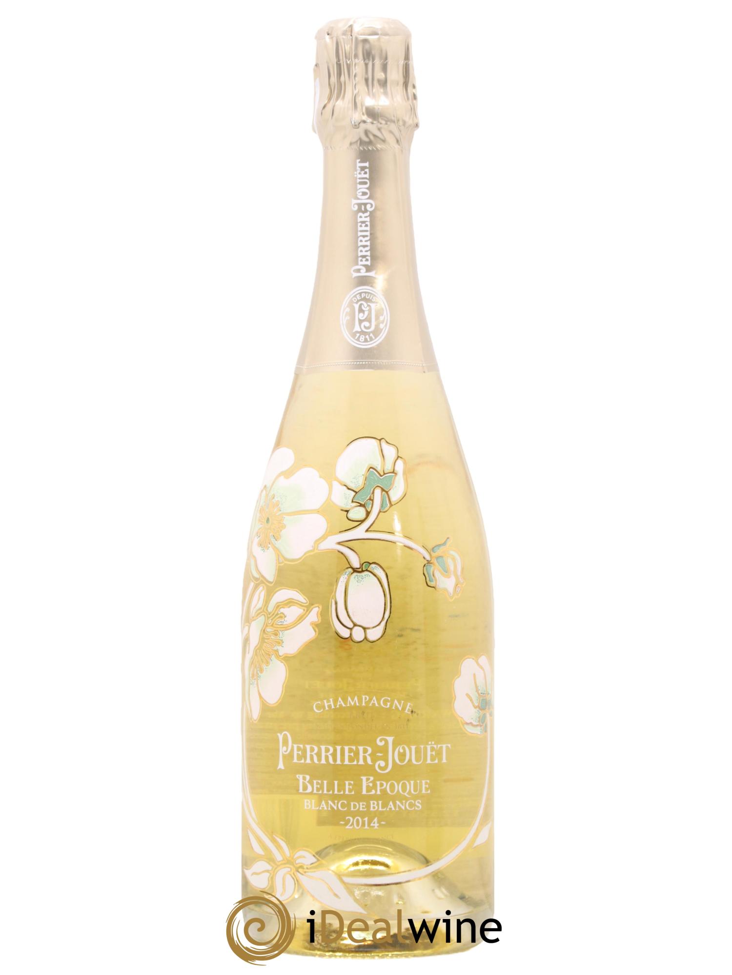 Champagne Cuvée Belle Epoque Blanc de Blancs Perrier-Jouët 2014 - Posten von 1 Flasche - 0