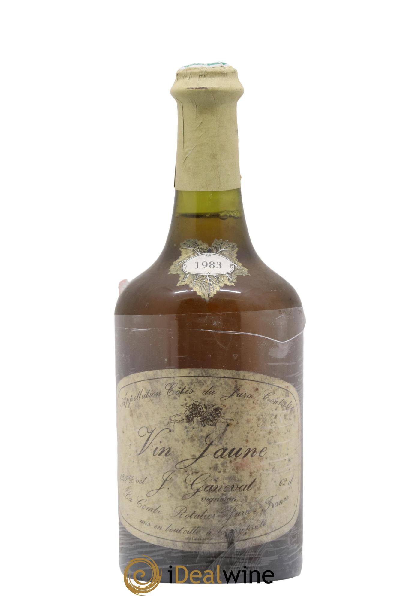 Côtes du Jura Vin Jaune J. Ganevat 1983 - Lot of 1 Clavelin - 0