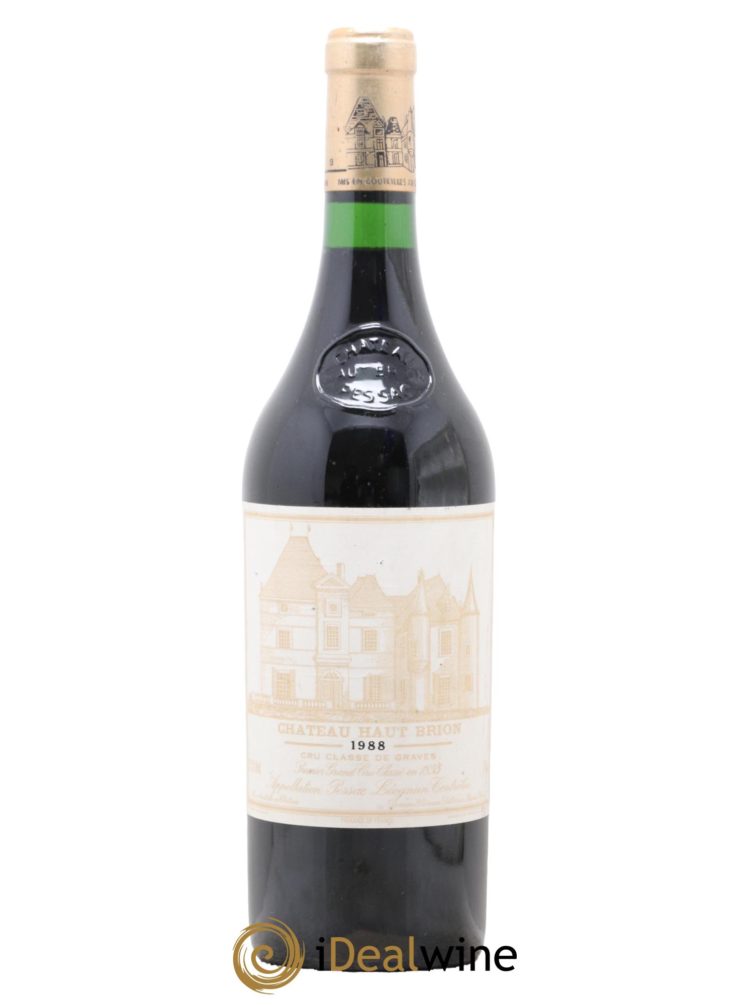 Château Haut Brion 1er Grand Cru Classé 1988 - Lot of 1 bottle - 0