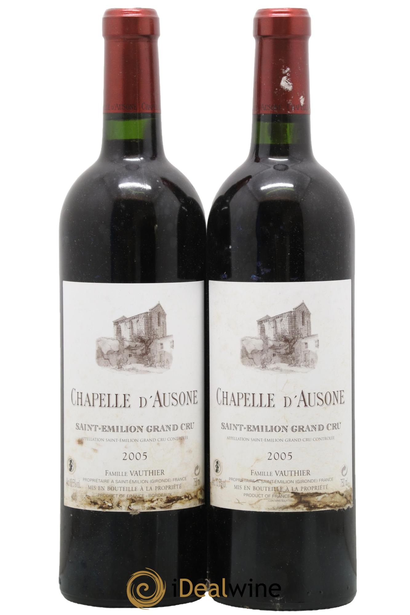 Chapelle d'Ausone Second Vin 2005 - Lotto di 2 bottiglie - 0