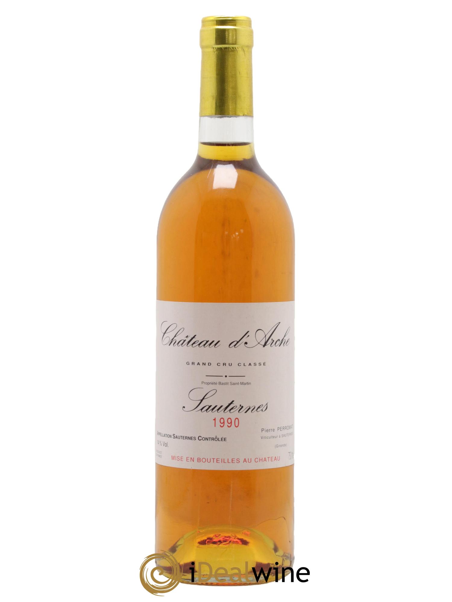 Château d' Arche 2ème Grand Cru Classé 1990 - Lot de 1 bouteille - 0