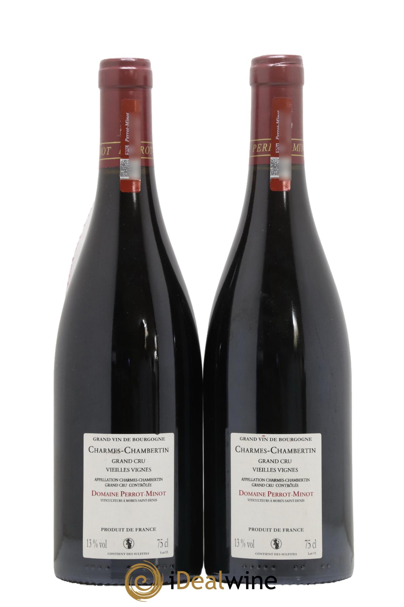 Charmes-Chambertin Grand Cru Vieilles Vignes Perrot-Minot 2011 - Posten von 2 Flaschen - 1