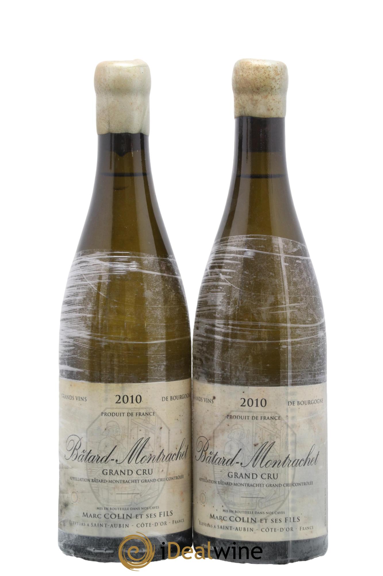 Bâtard-Montrachet Grand Cru Marc Colin & Fils 2010 - Lot de 2 bouteilles - 0