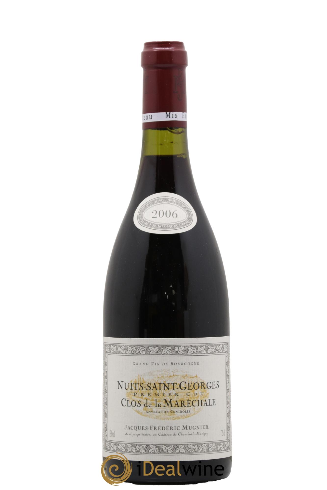 Nuits Saint-Georges 1er Cru Clos de La Maréchale Jacques-Frédéric Mugnier 2006 - Lot de 1 bouteille - 0