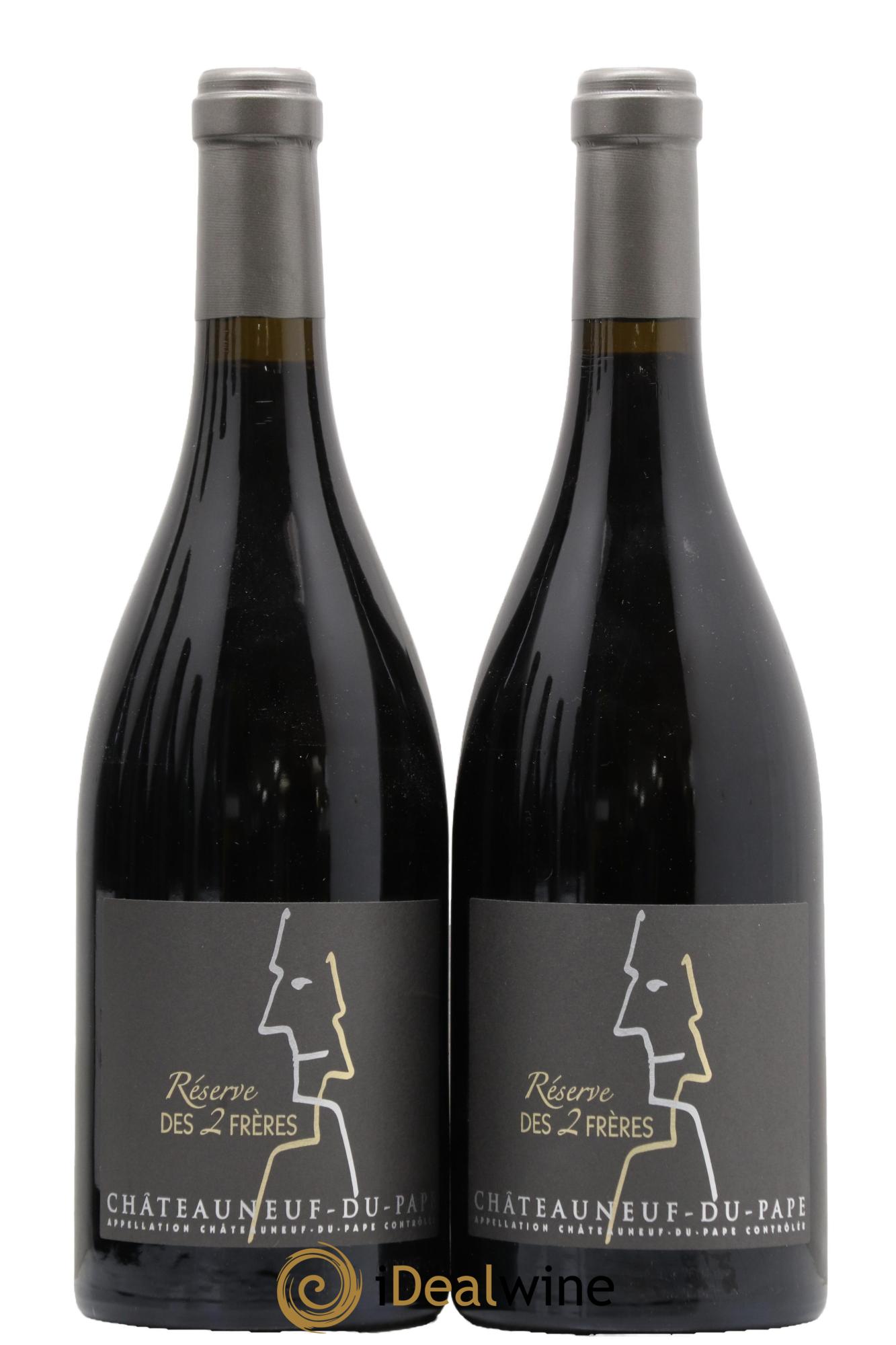 Châteauneuf-du-Pape Réserve des 2 frères Pierre Usseglio & Fils 2016 - Posten von 2 Flaschen - 0