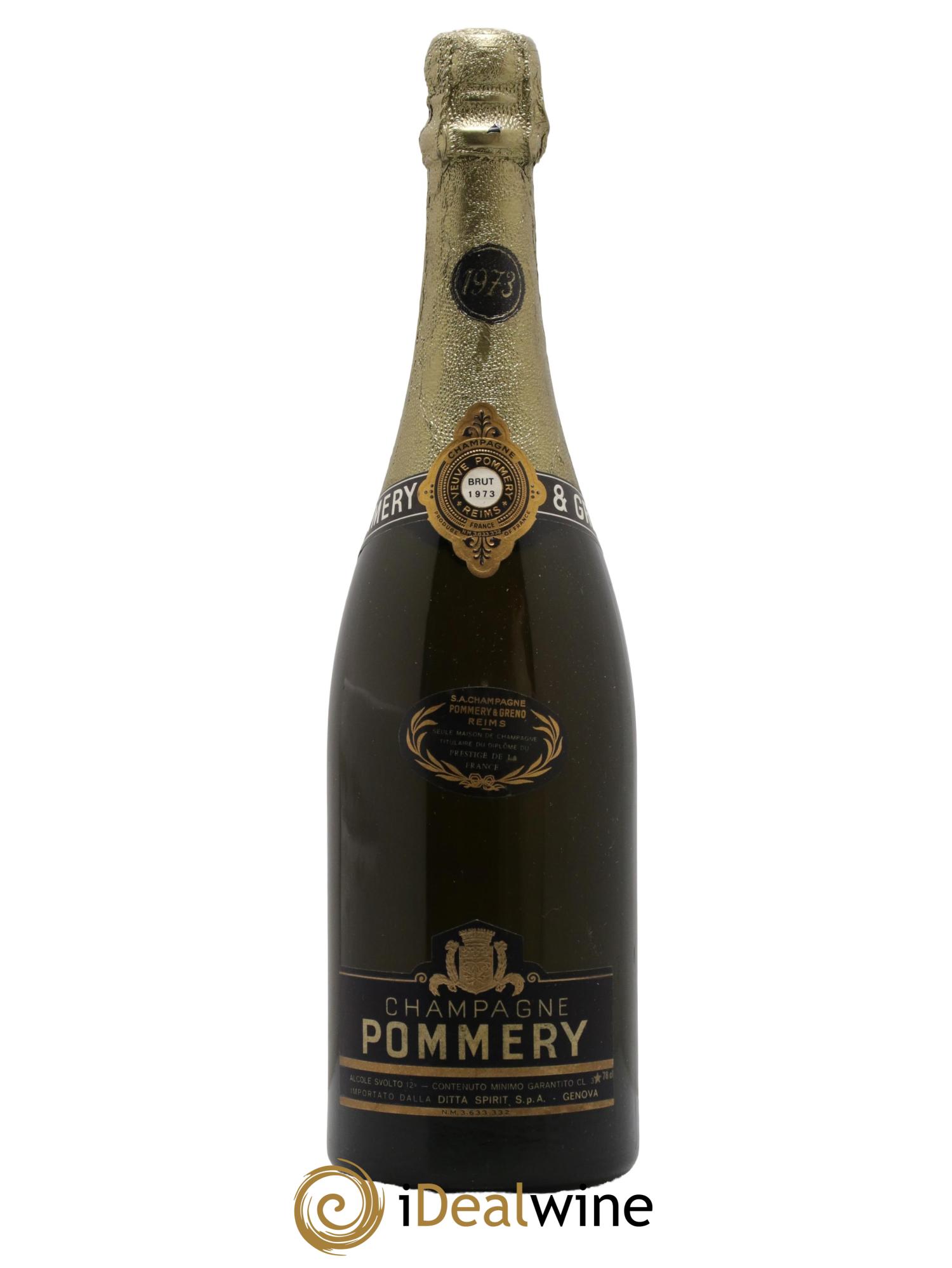 Brut Pommery  1973 - Lotto di 1 bottiglia - 0