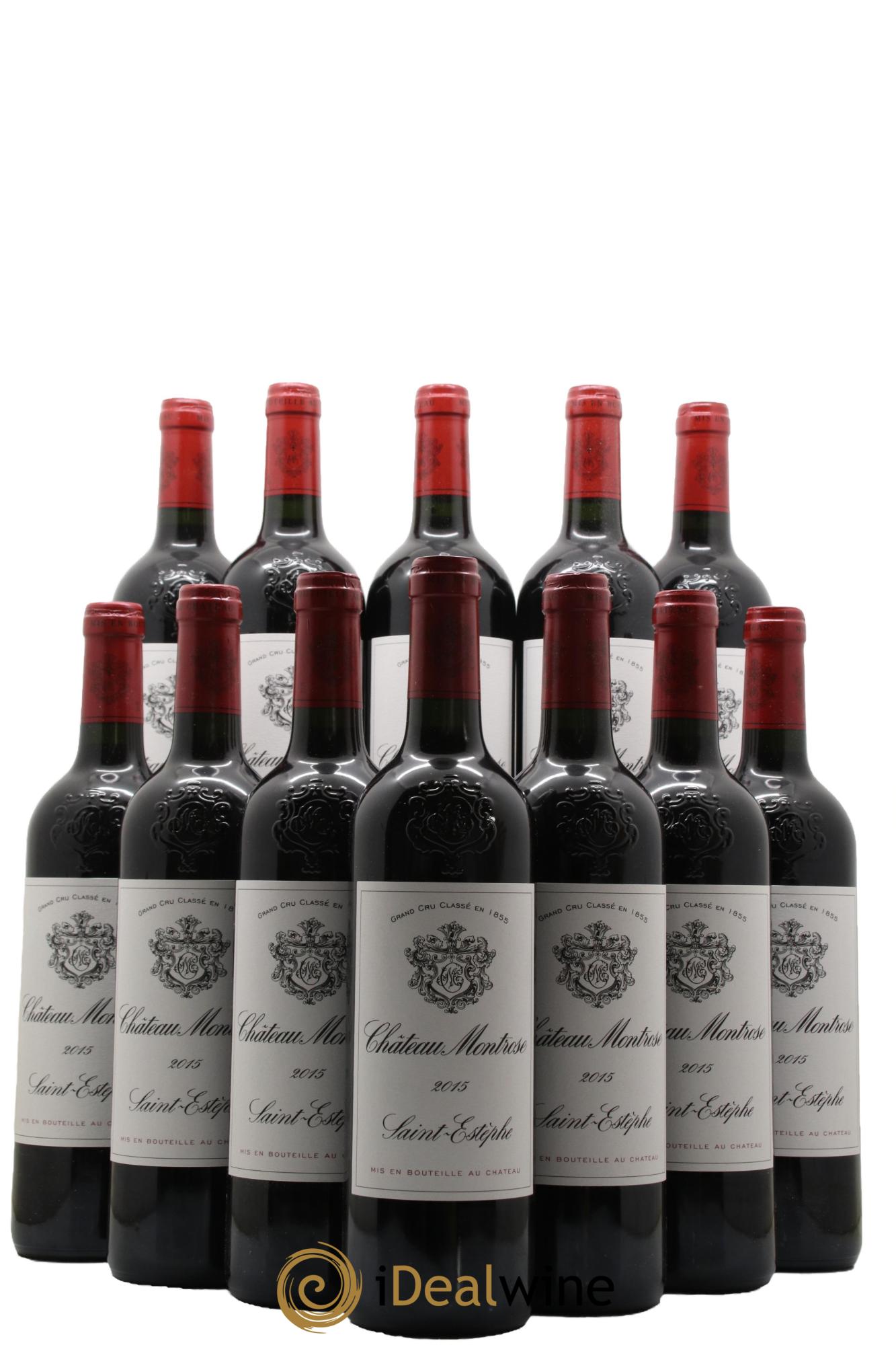 Château Montrose 2ème Grand Cru Classé 2015 - Lot de 12 bouteilles - 0