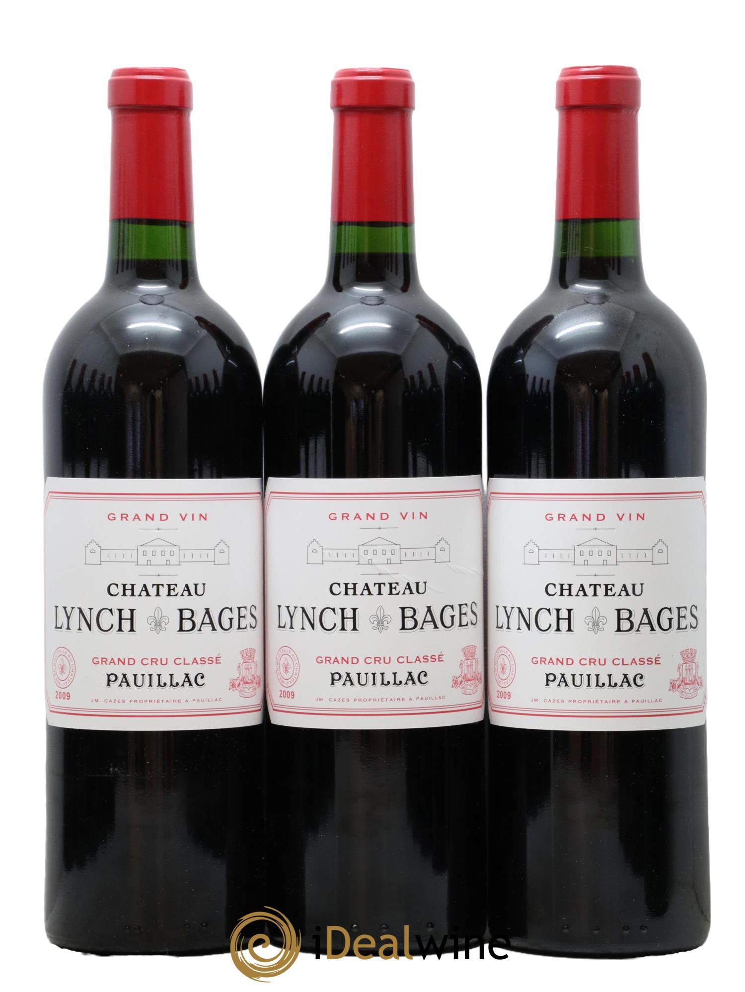 Château Lynch Bages 5ème Grand Cru Classé 2009 - Posten von 12 Flaschen - 5